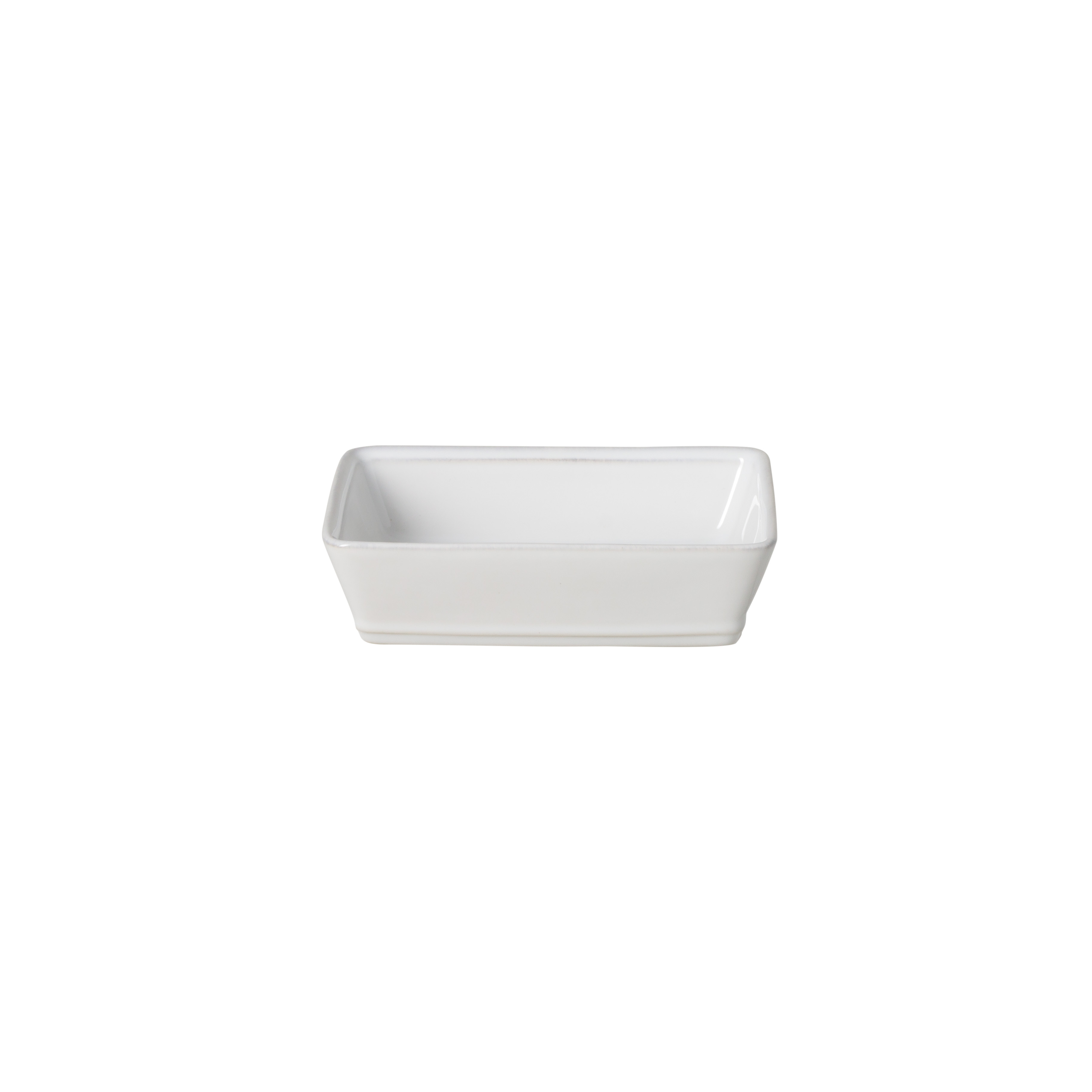 Friso White Rectangular Baker Mini 15cm Gift