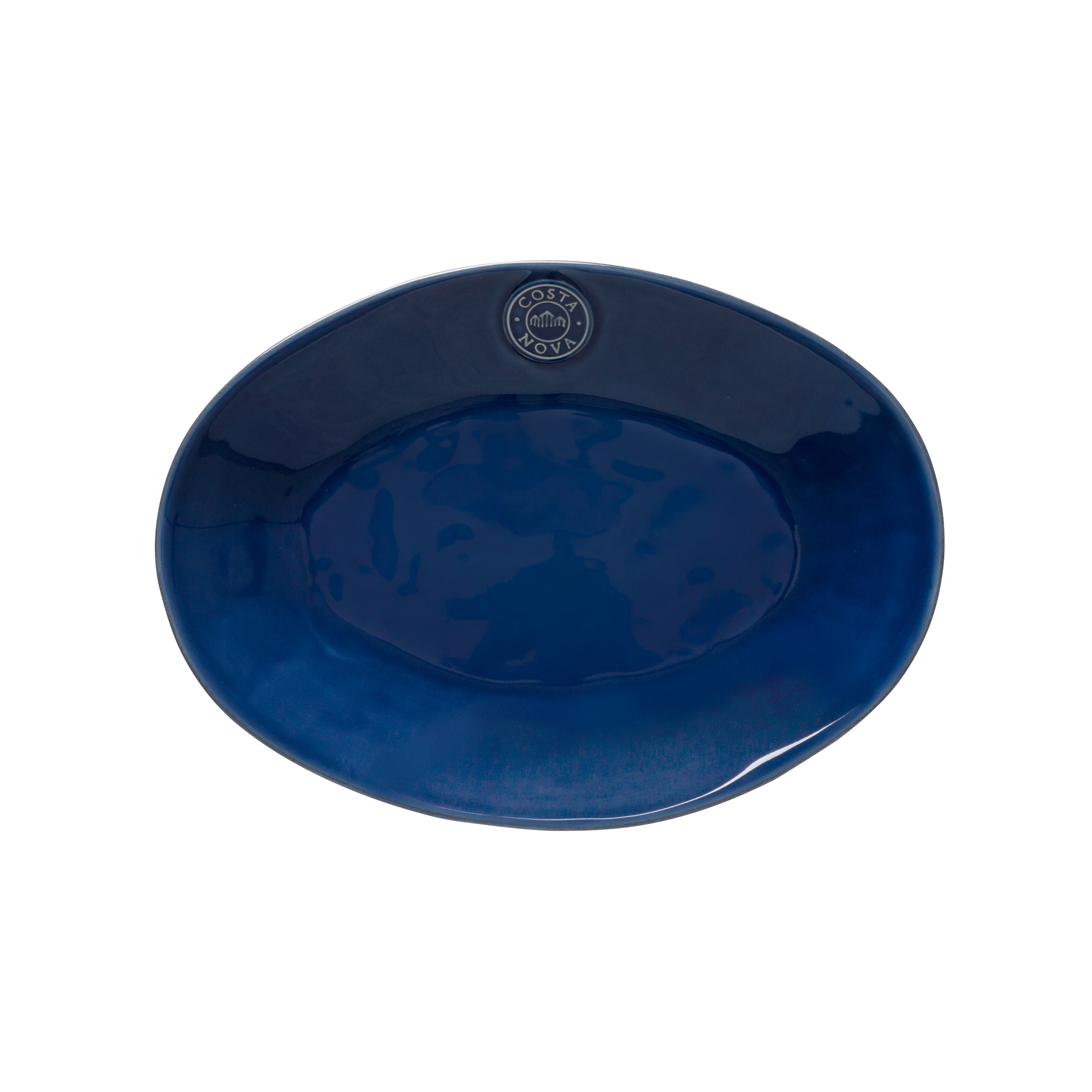 Nova Denim Oval Platter Medium 29cm Gift
