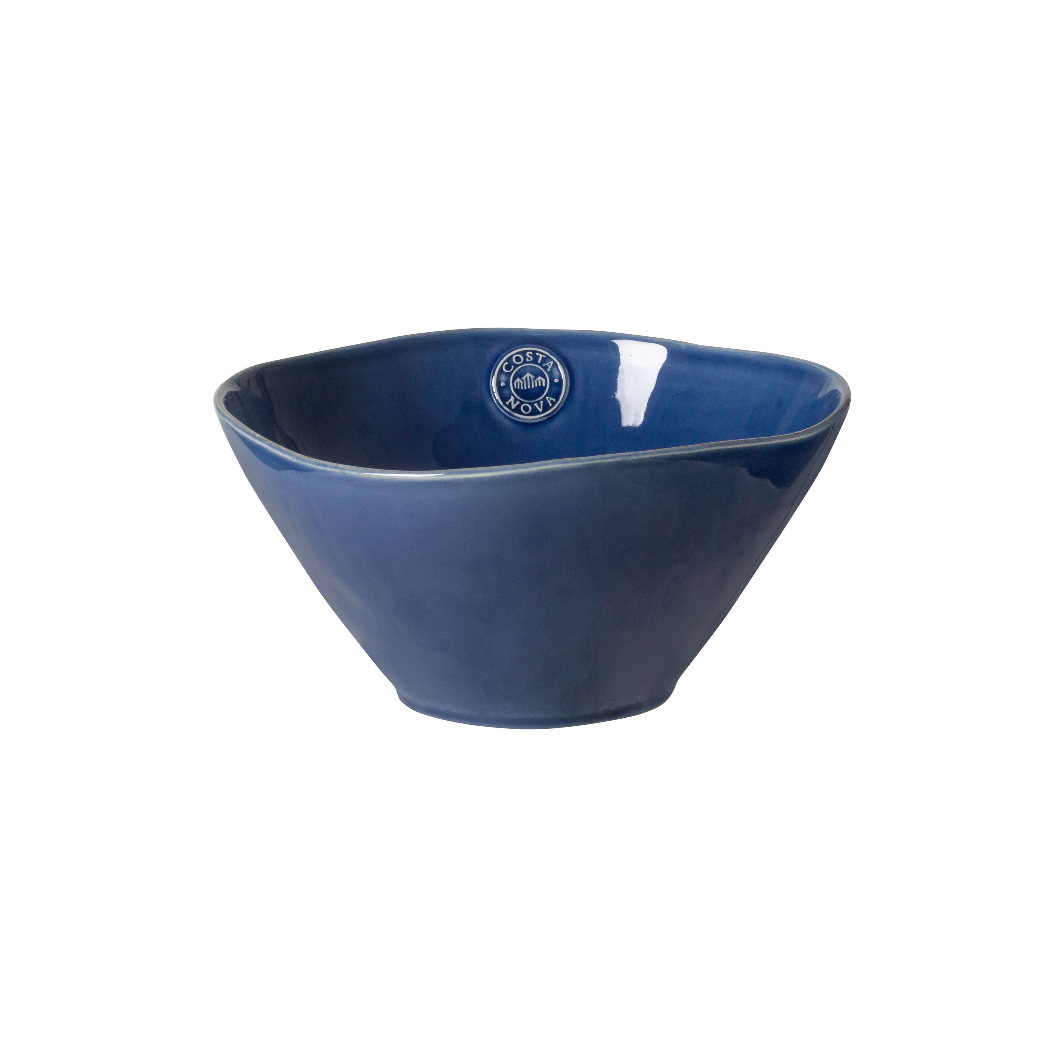 Nova Denim Salad/serving Bowl Large 26cm Gift