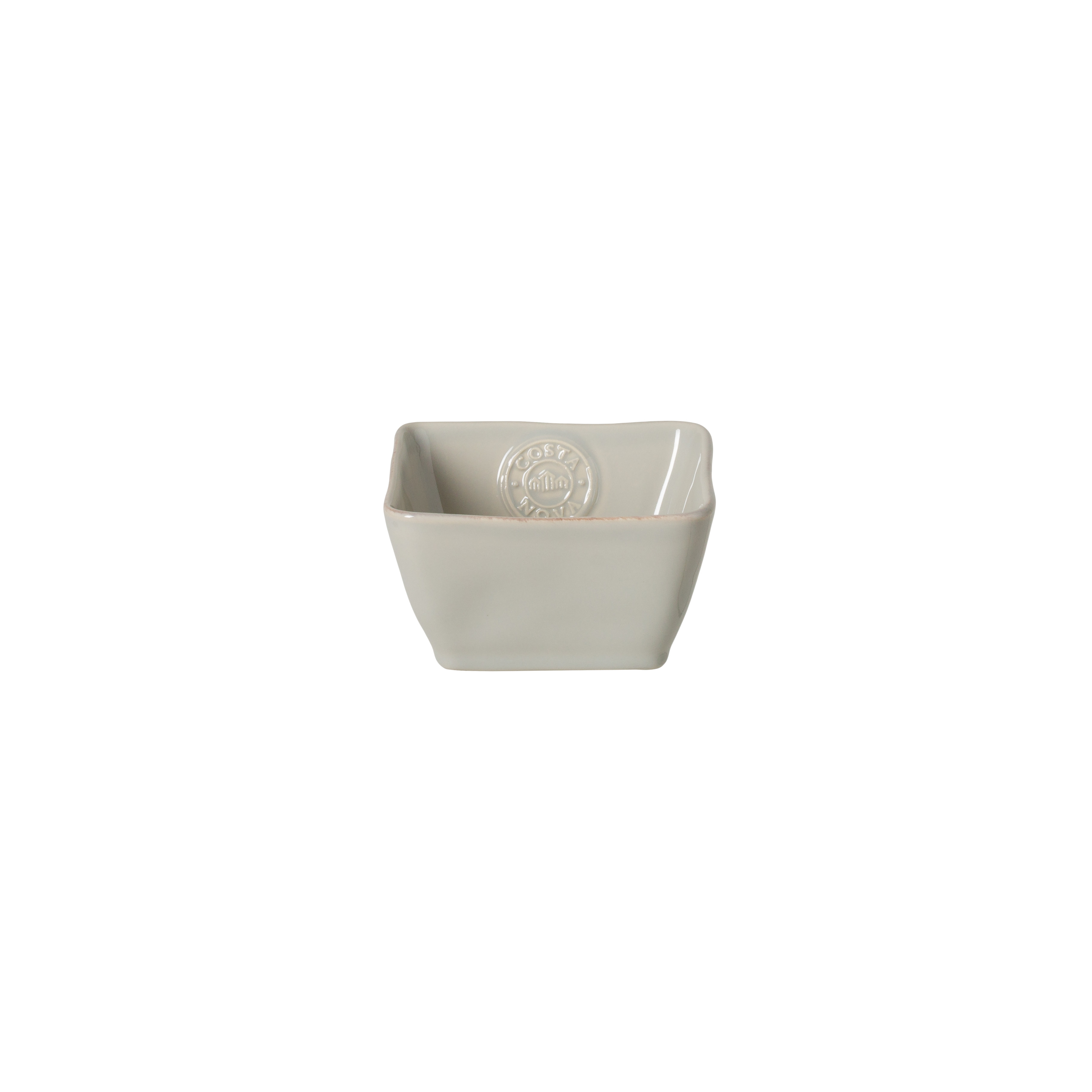 Nova Sand Grey Square Bowl 11.2cm Gift