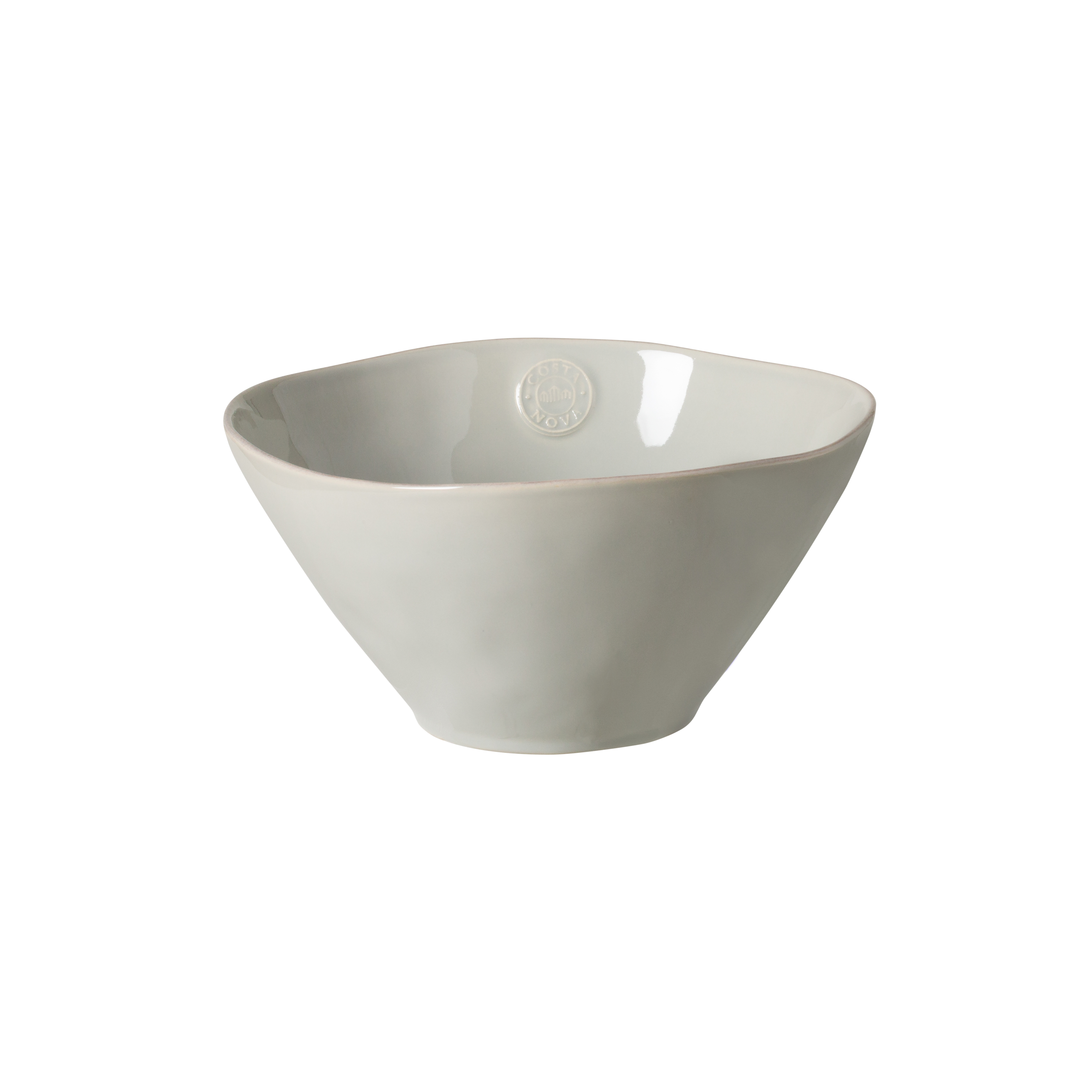 Nova Sand Grey Salad/serving Bowl Large 26cm Gift