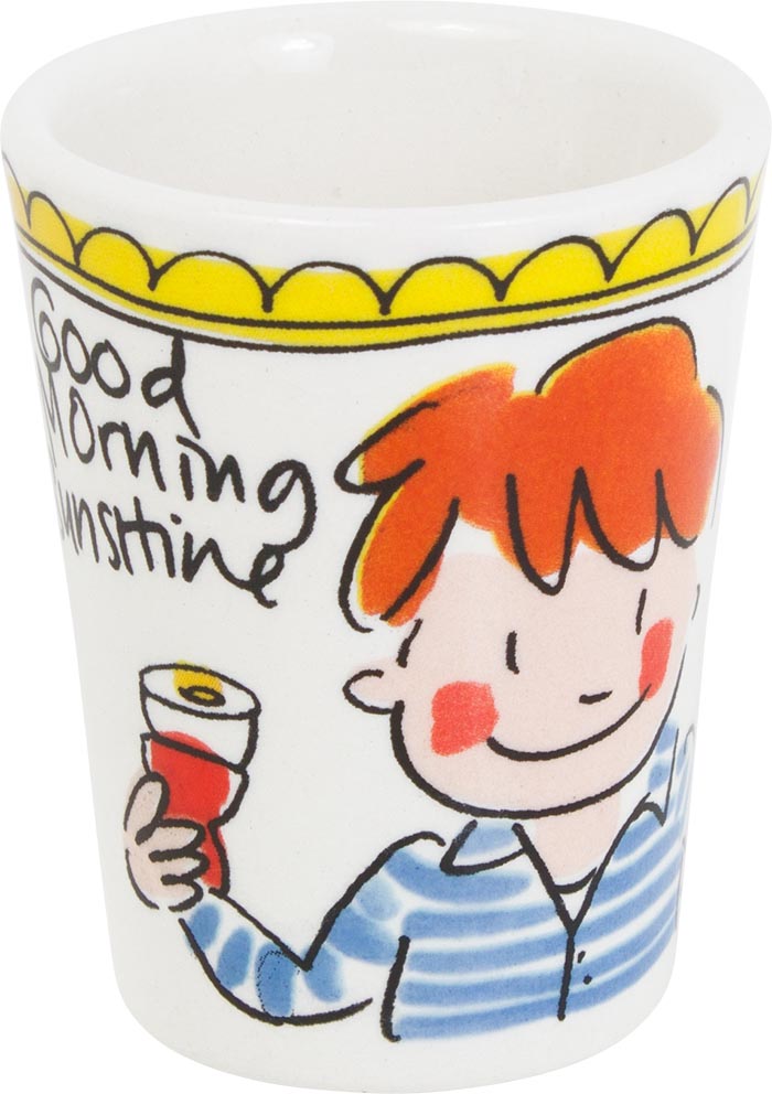 Blond Blah Egg Cup Goodmorning Gift