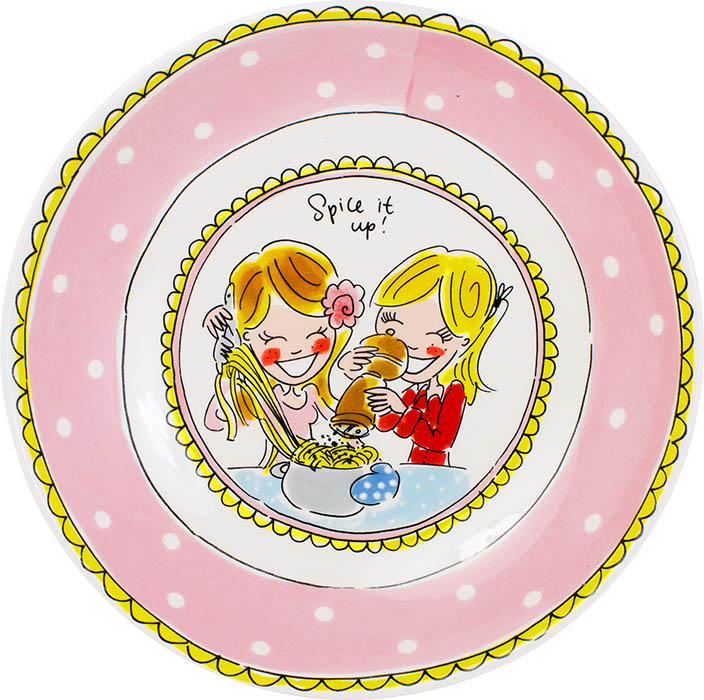 Blond Blah Soup Plate 23 Cm Dot Gift