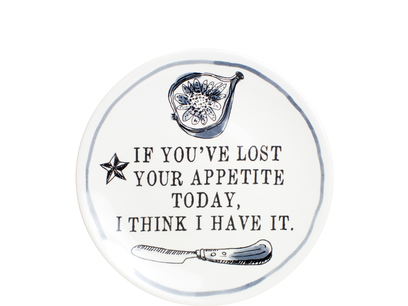 Blond X Noir Plate 18 Cm If Youve Gift