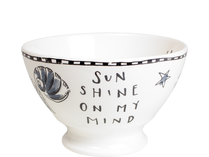 Blond X Noir Bowl 12.5 Cm Sunshine Gift