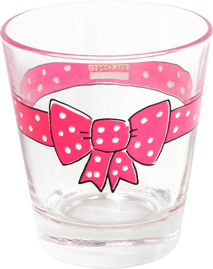 Blond Glass Dark Pink Gift