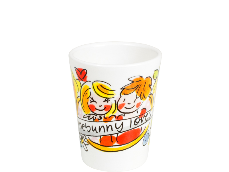 Blond Easter Egg Cup Somebunny Gift