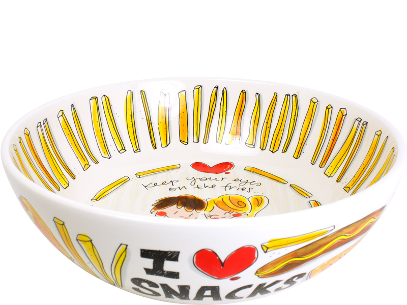 Blond Snack Bowl 30 Cm Gift