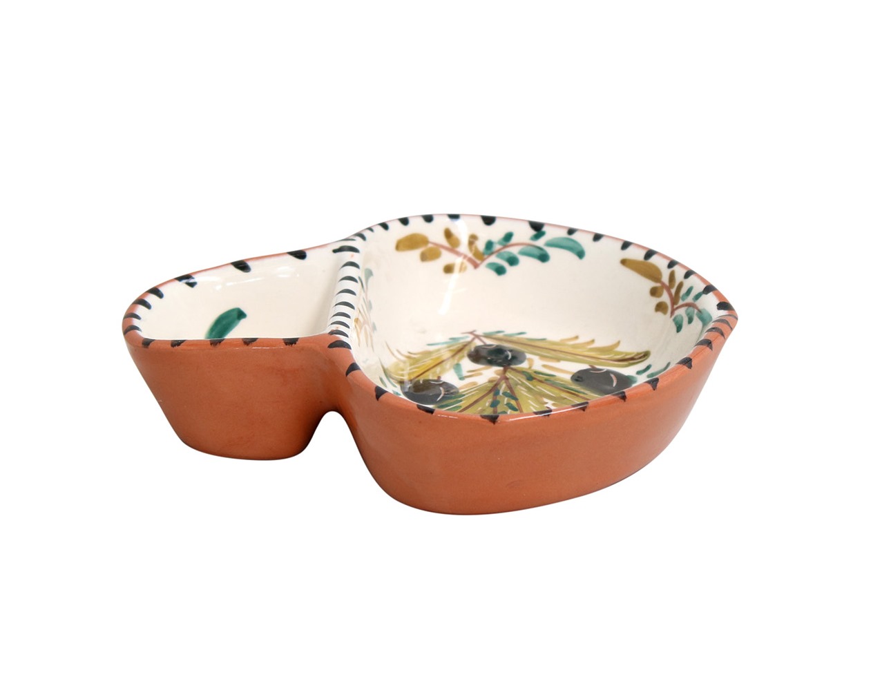 Alentejo Terracotta Gifts Olive Dish Lg 16.5cm Gift