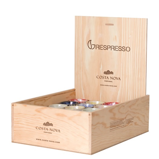 Grespresso Lungo Cafe Cups Display Box (x24) Gift