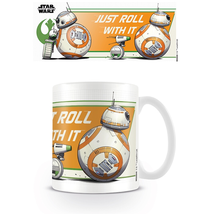 Star Wars Boxed Mug Rise Of Skywalker Just Roll Gift