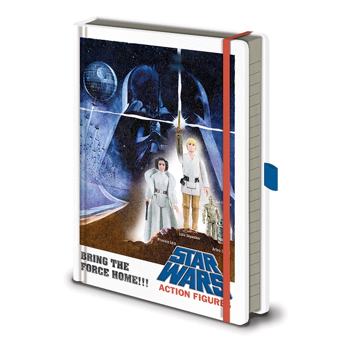 Star Wars Premium A5 Notebook Action Figures Gift
