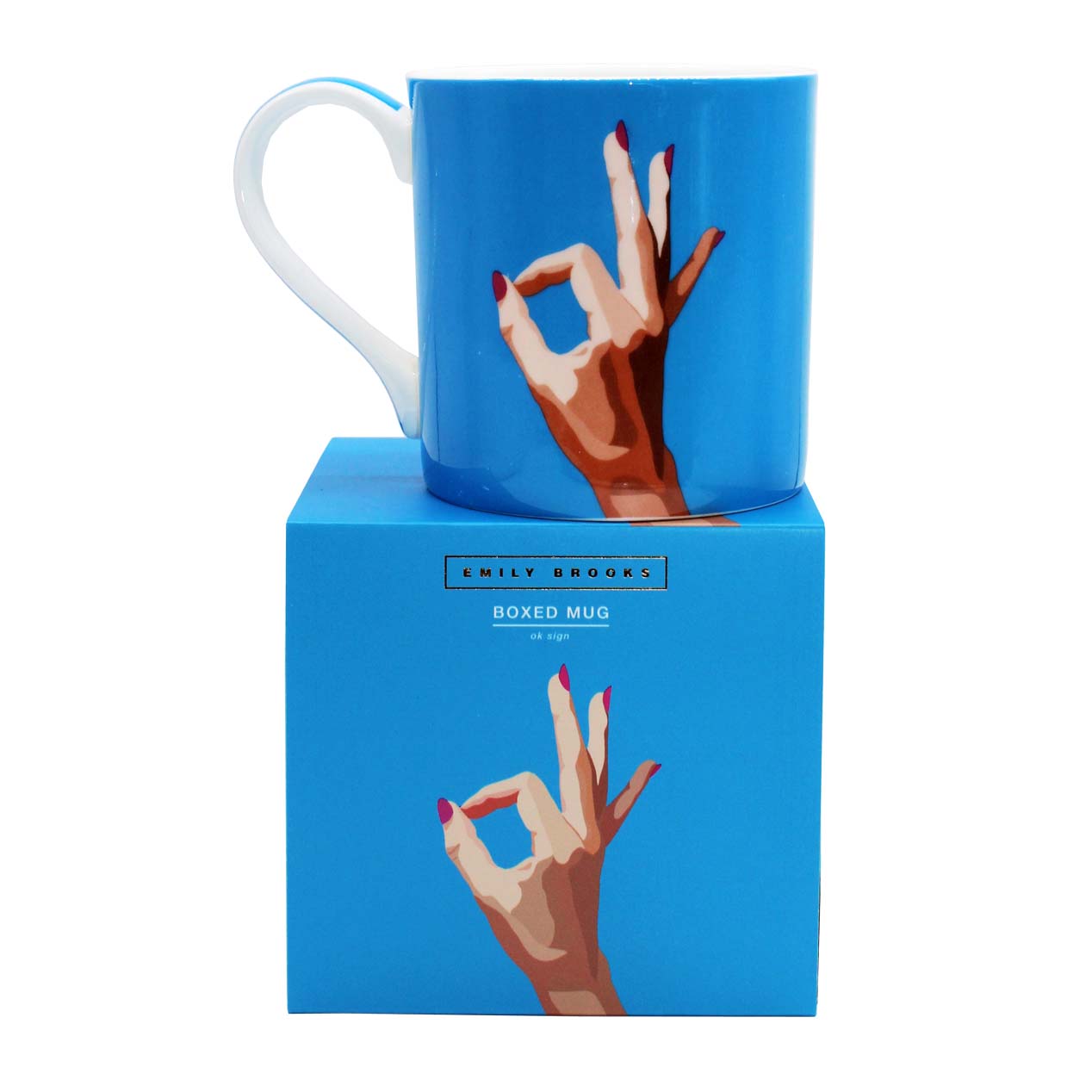 Emily Brooks Boxed Mug Ok Gift