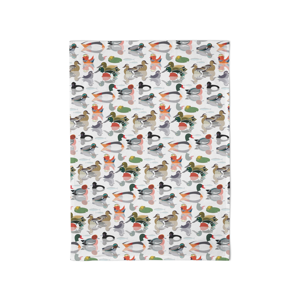 I Like Birds Tea Towel Ducks Gift