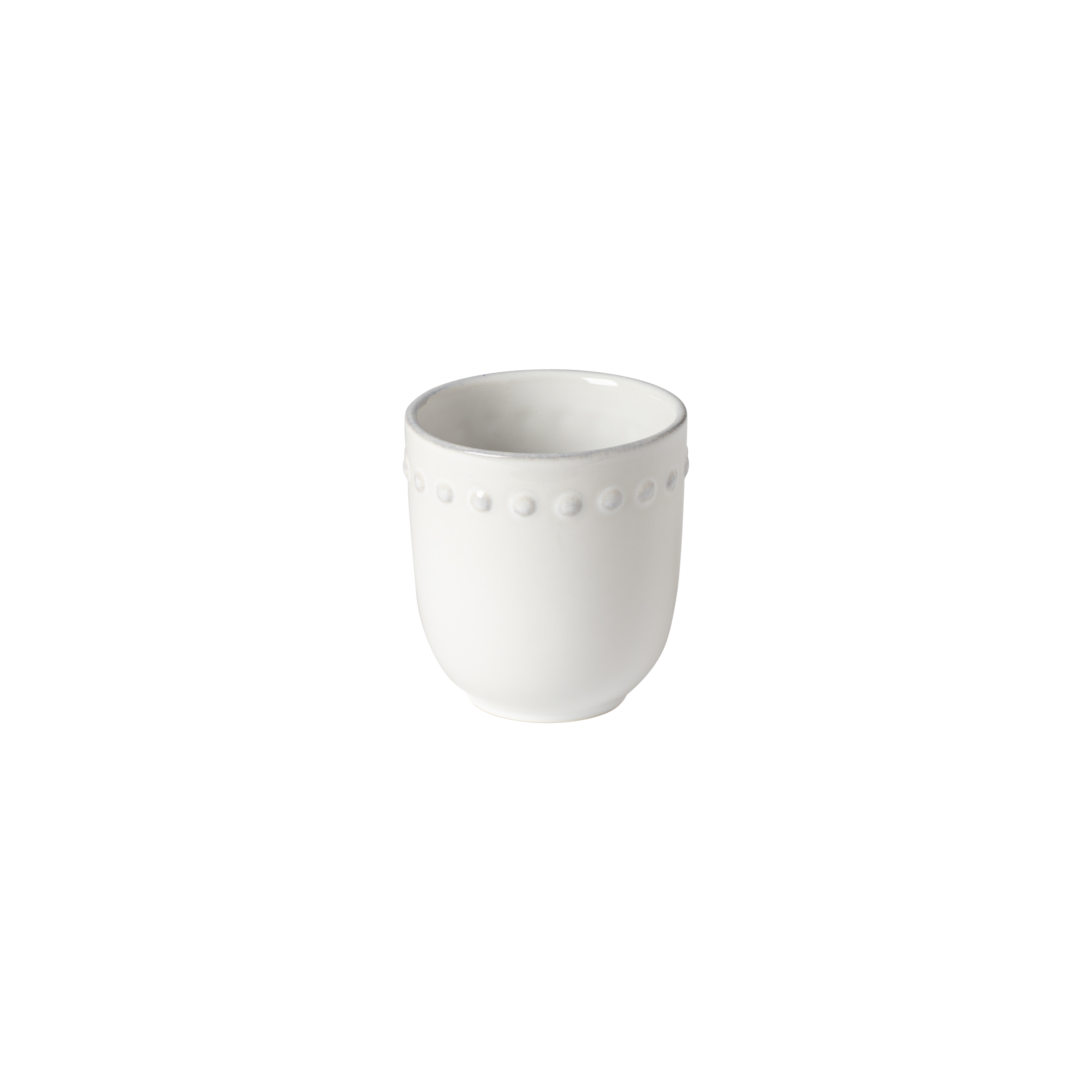 Pearl White Bath Tumbler 10cm Gift