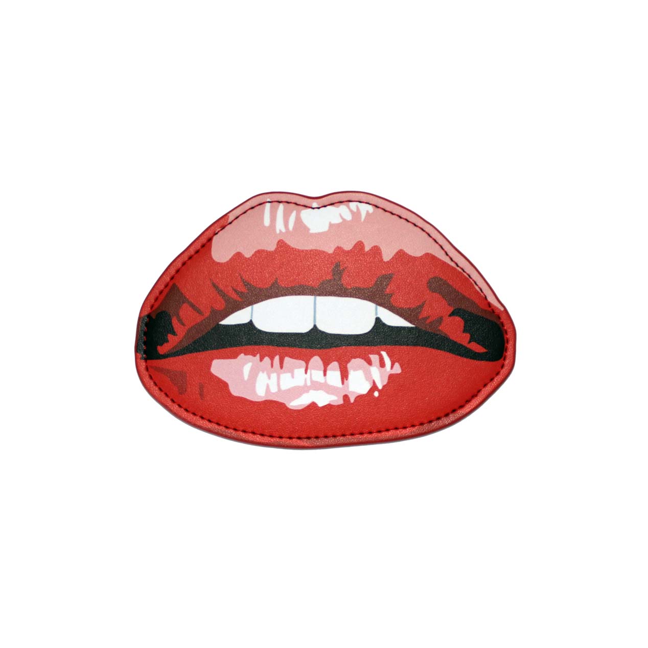 Emily Brooks Coaster Pu Lips Red Gift