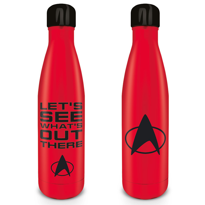 Star Trek Metal Bottle Lets See Whats Out There Gift