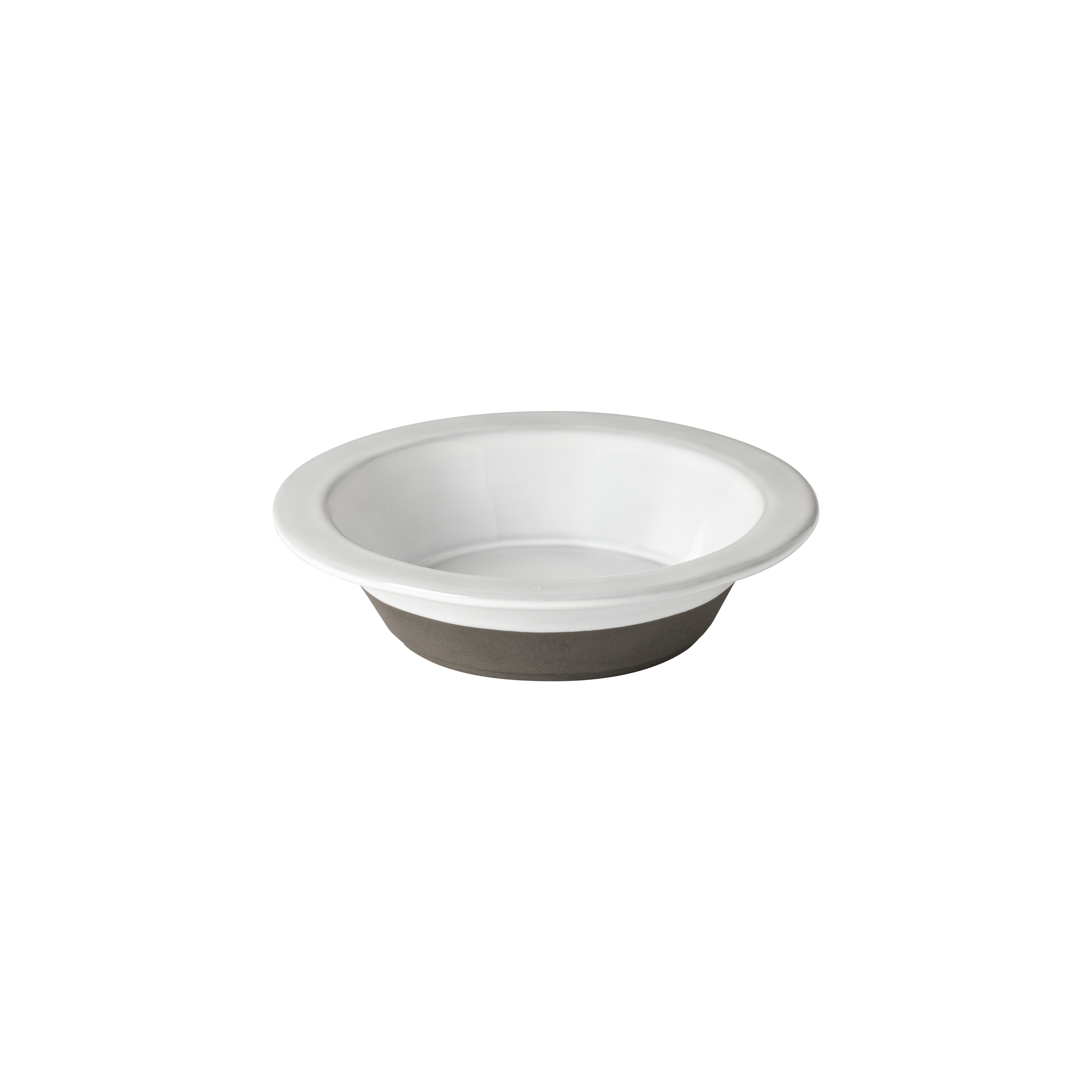 Plano White Low Bowl 17cm Gift