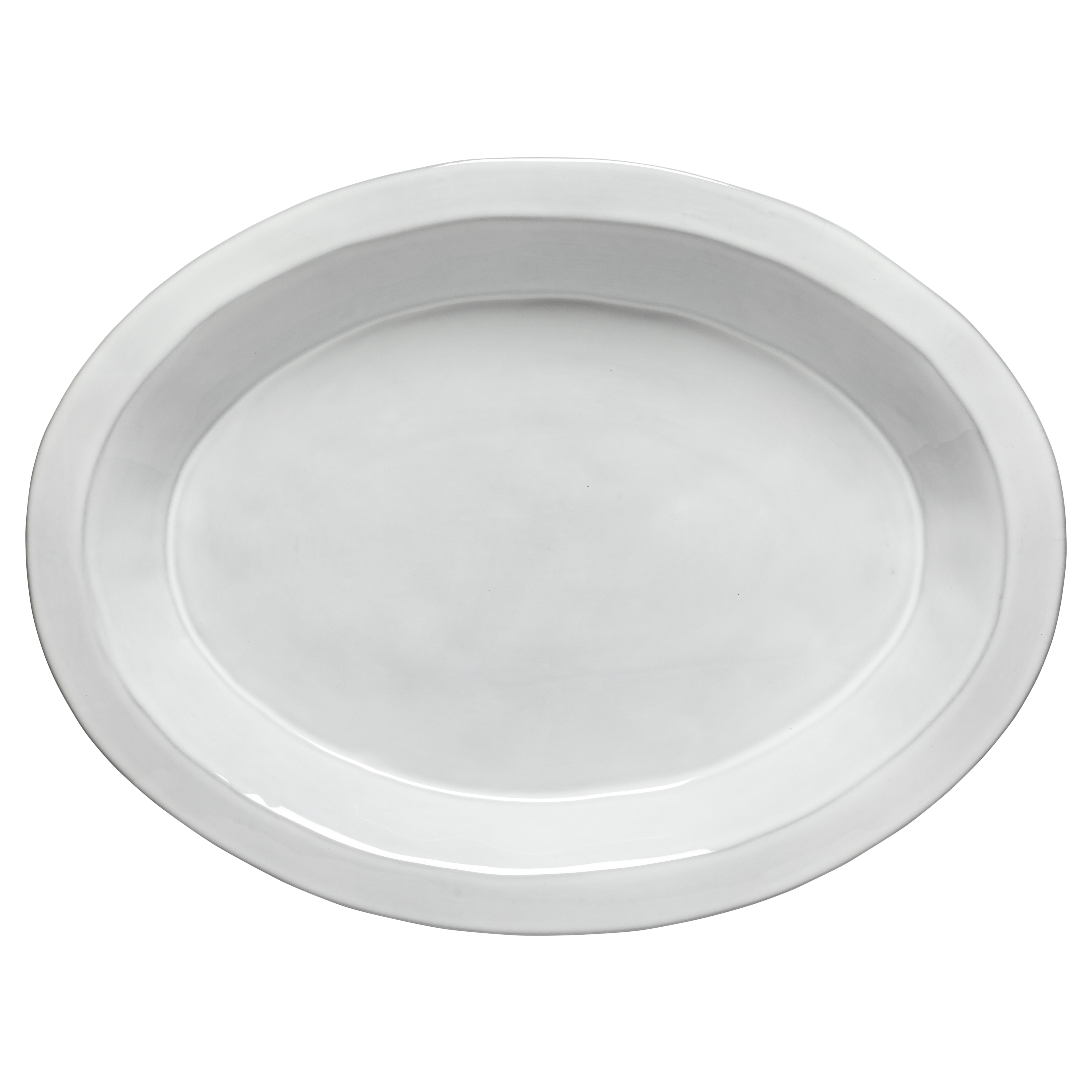 Plano White Oval Platter 40cm Gift