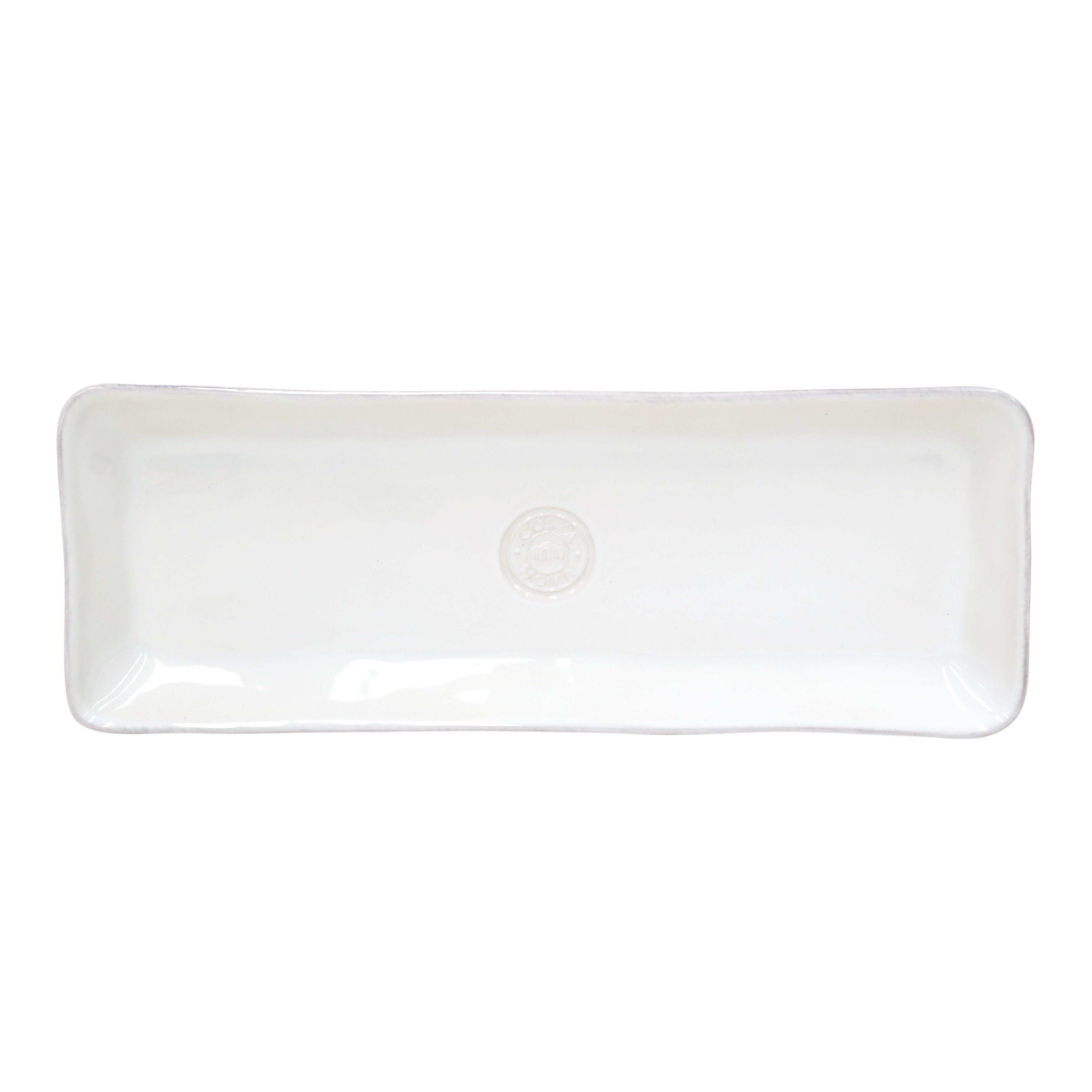 Nova White Rectangular Tray 37cm X1 Gift