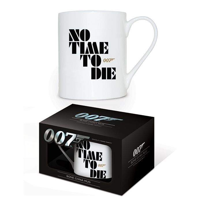 James Bond Boxed Mug Bone China No Time To Die Gift