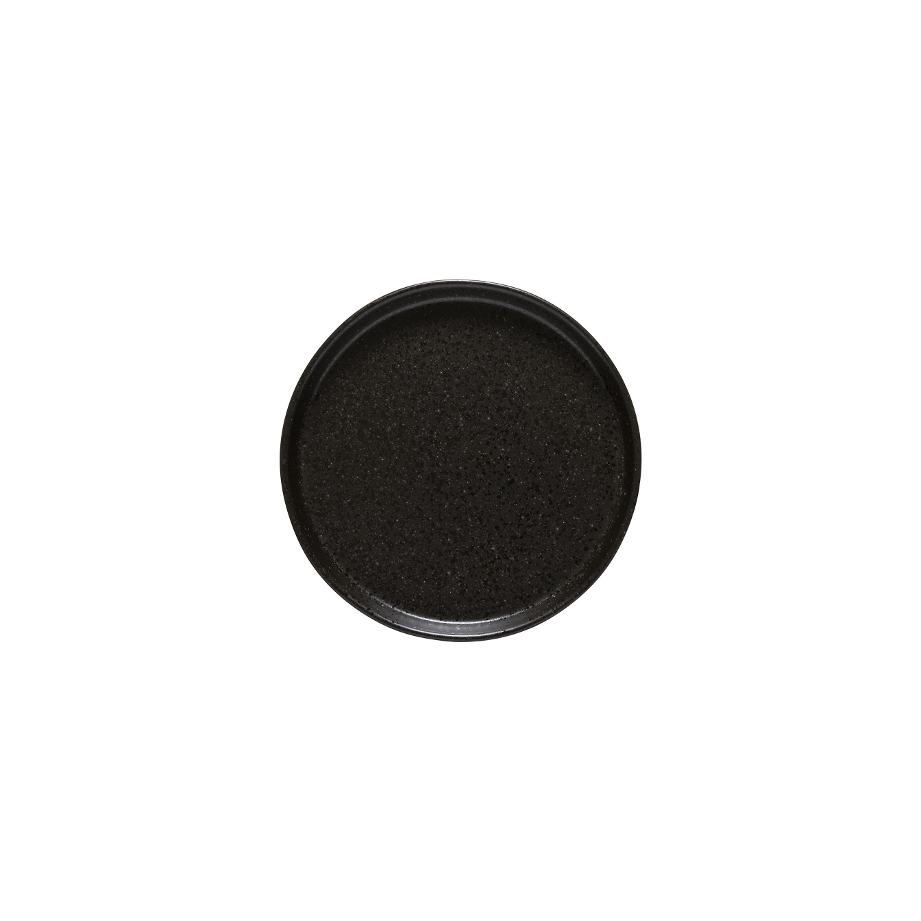 Notos Latitude Black Round Plate 17cm Gift