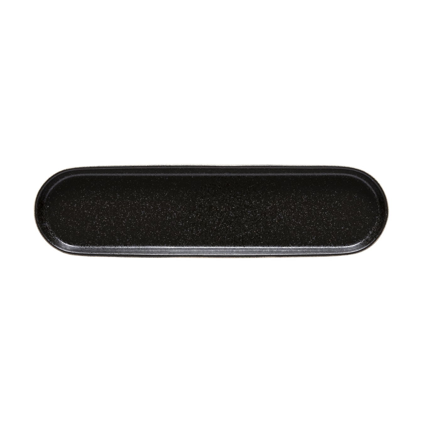 Notos Latitude Black Oval Platter/tray 35cm Gift