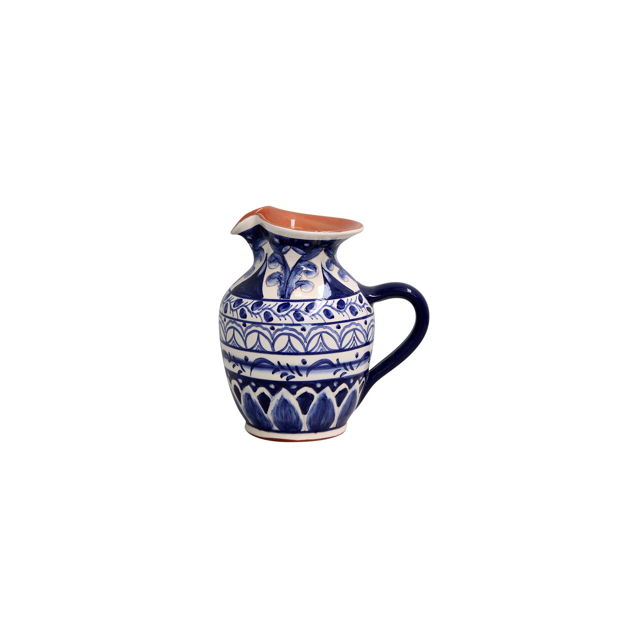 Alentejo Terracotta Indigo Pitcher Small 0.53l Gift