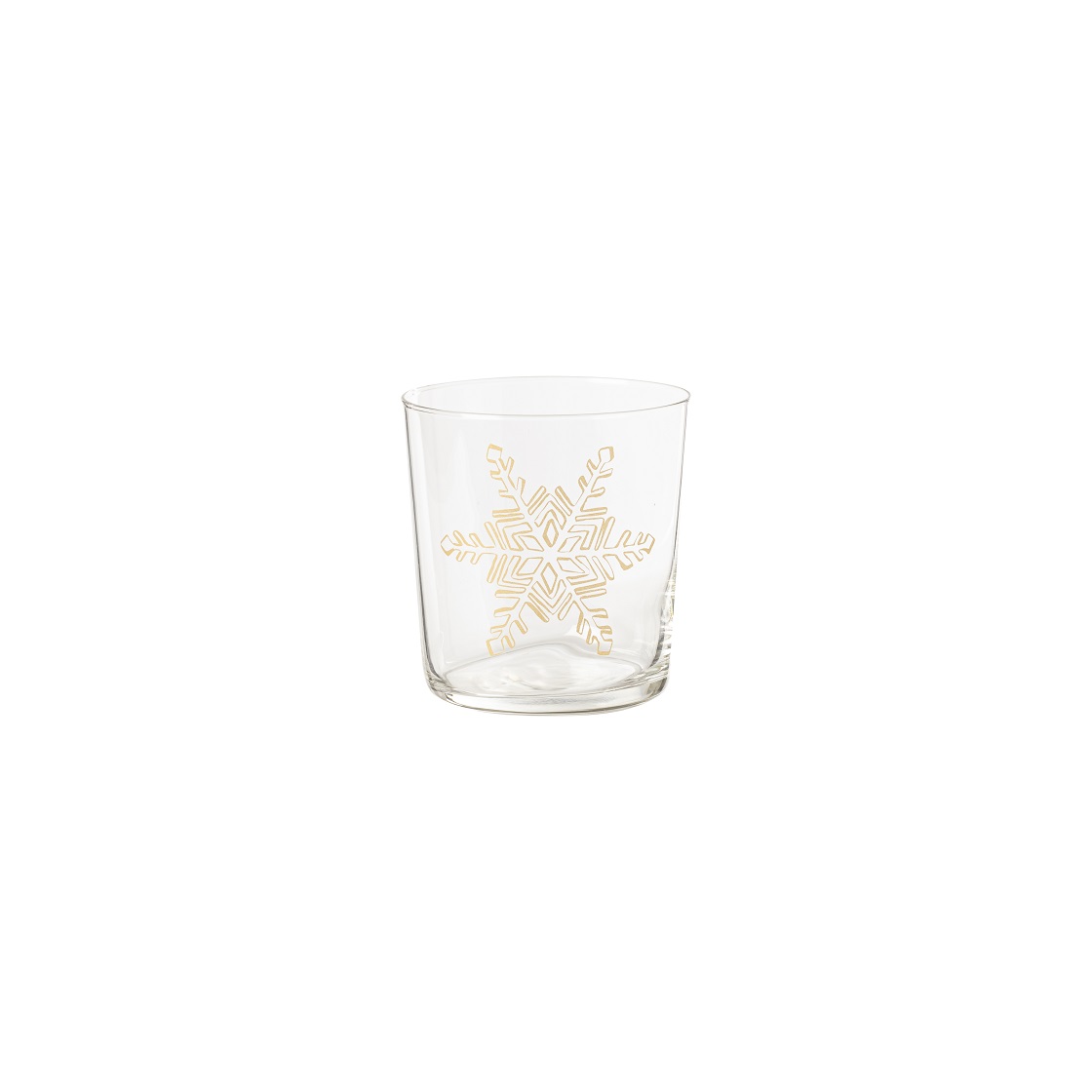 Festive Glassware Snowflake Old Fashioned 0.37l Gift