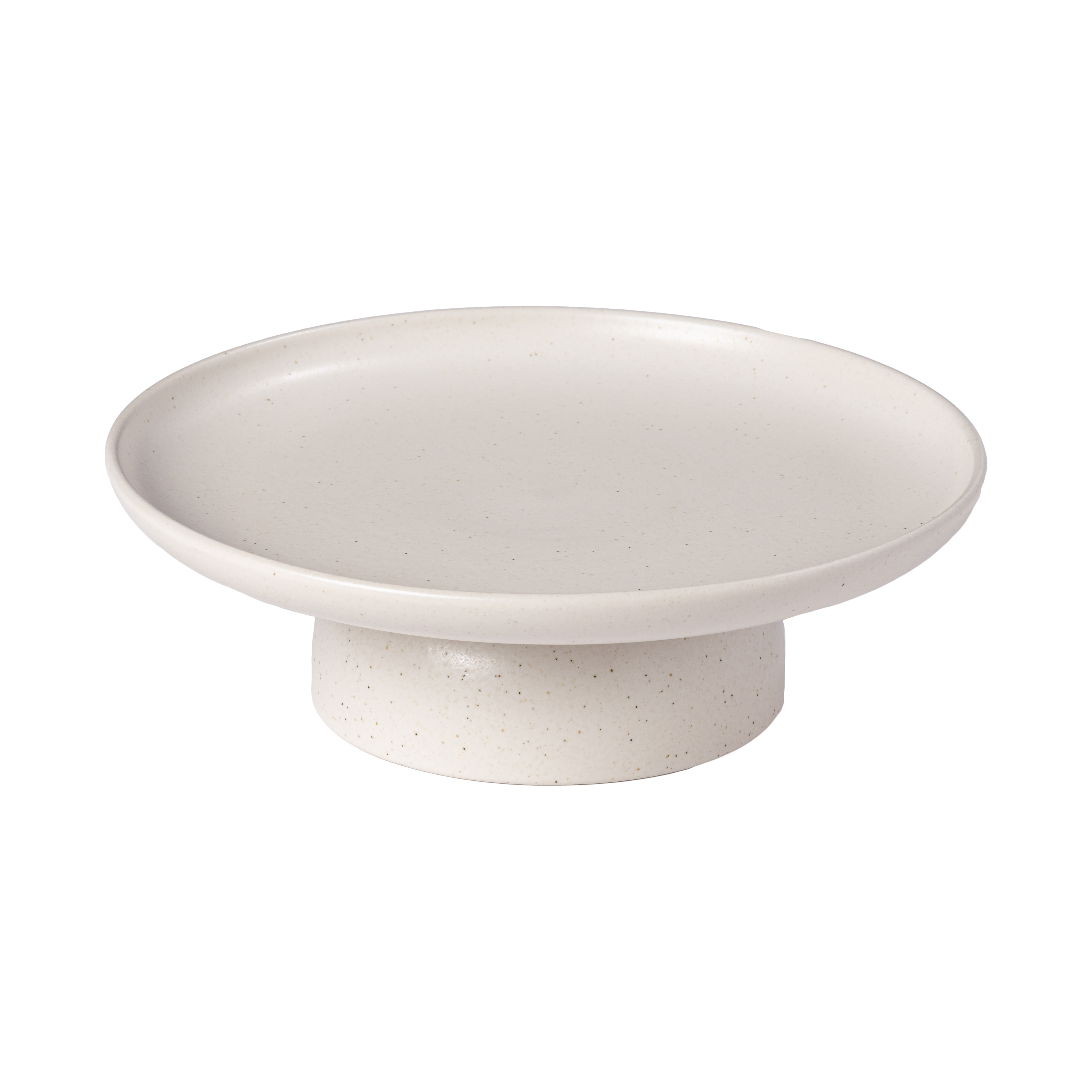 Pacifica Vanilla Footed Plate 26.8cm Gift