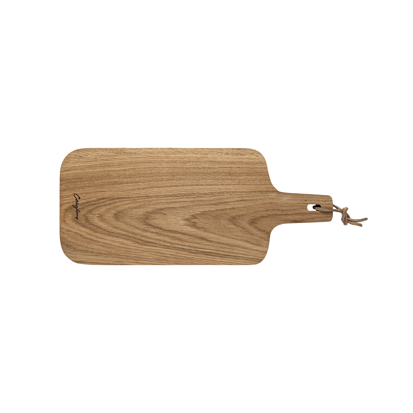 Oak Wood Cutting/serving Board W/handle 42cm Gift
