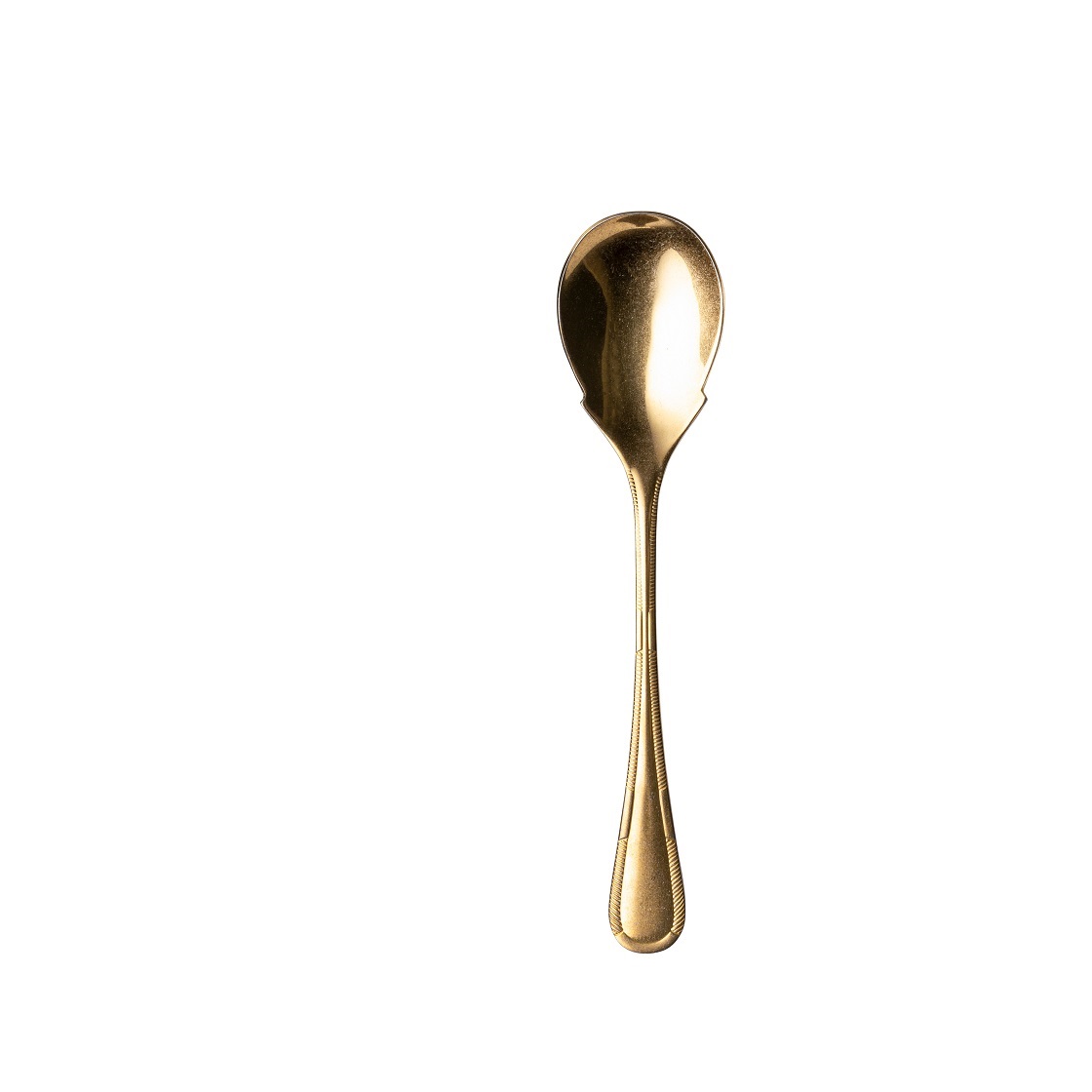 Ancestral Gold Oxyde Salad Spoon Gift