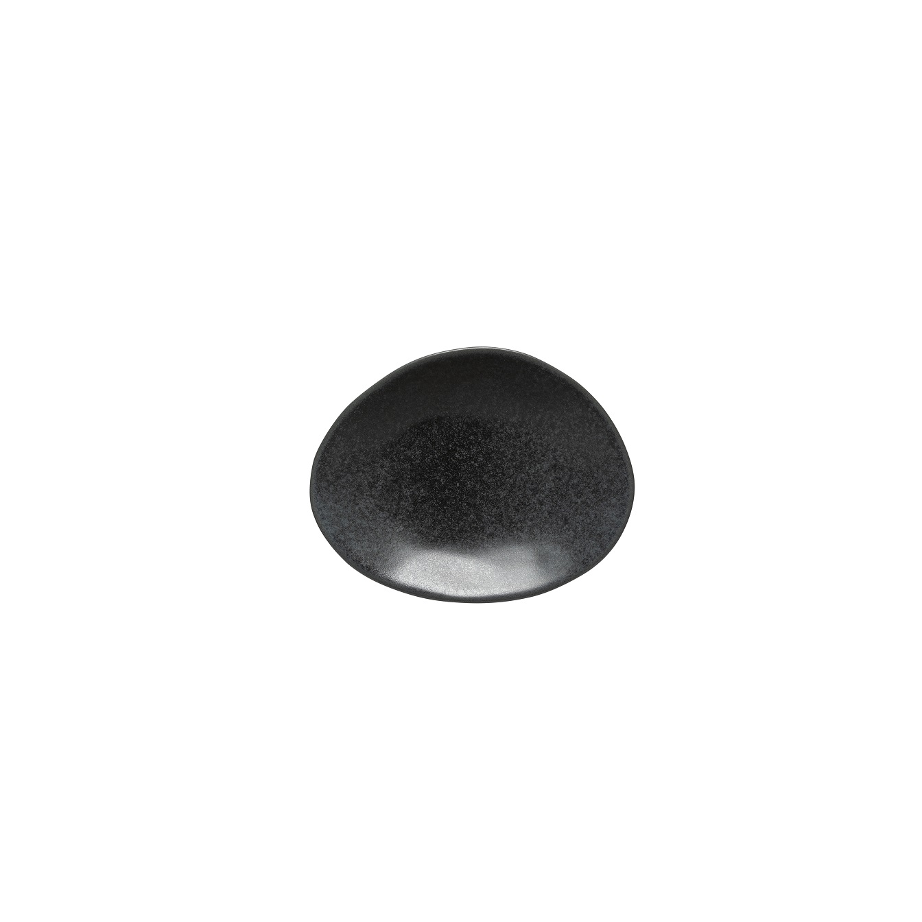 Livia Matte Black Oval Plate 16cm Gift