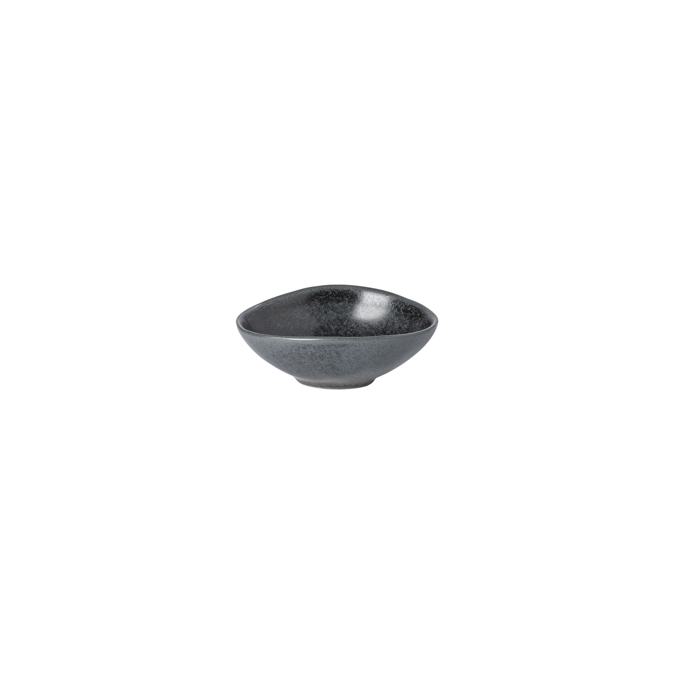 Livia Matte Black Oval Bowl 10cm Gift