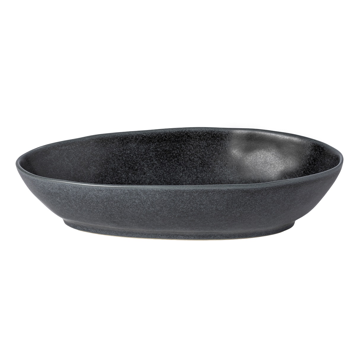 Livia Matte Black Oval Baker 32cm/1.42l Gift