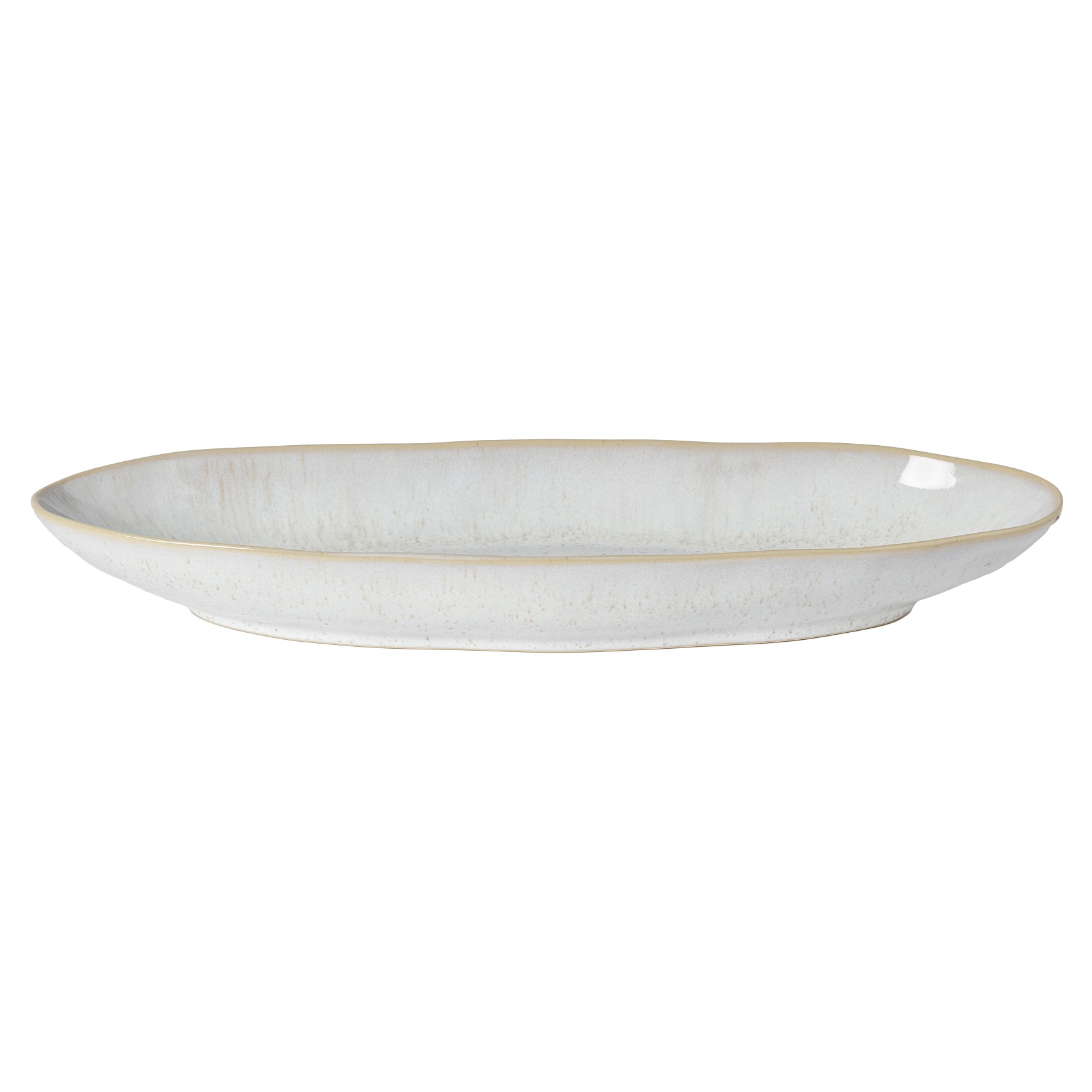 Eivissa Sand Beige Oval Platter 41cm Gift