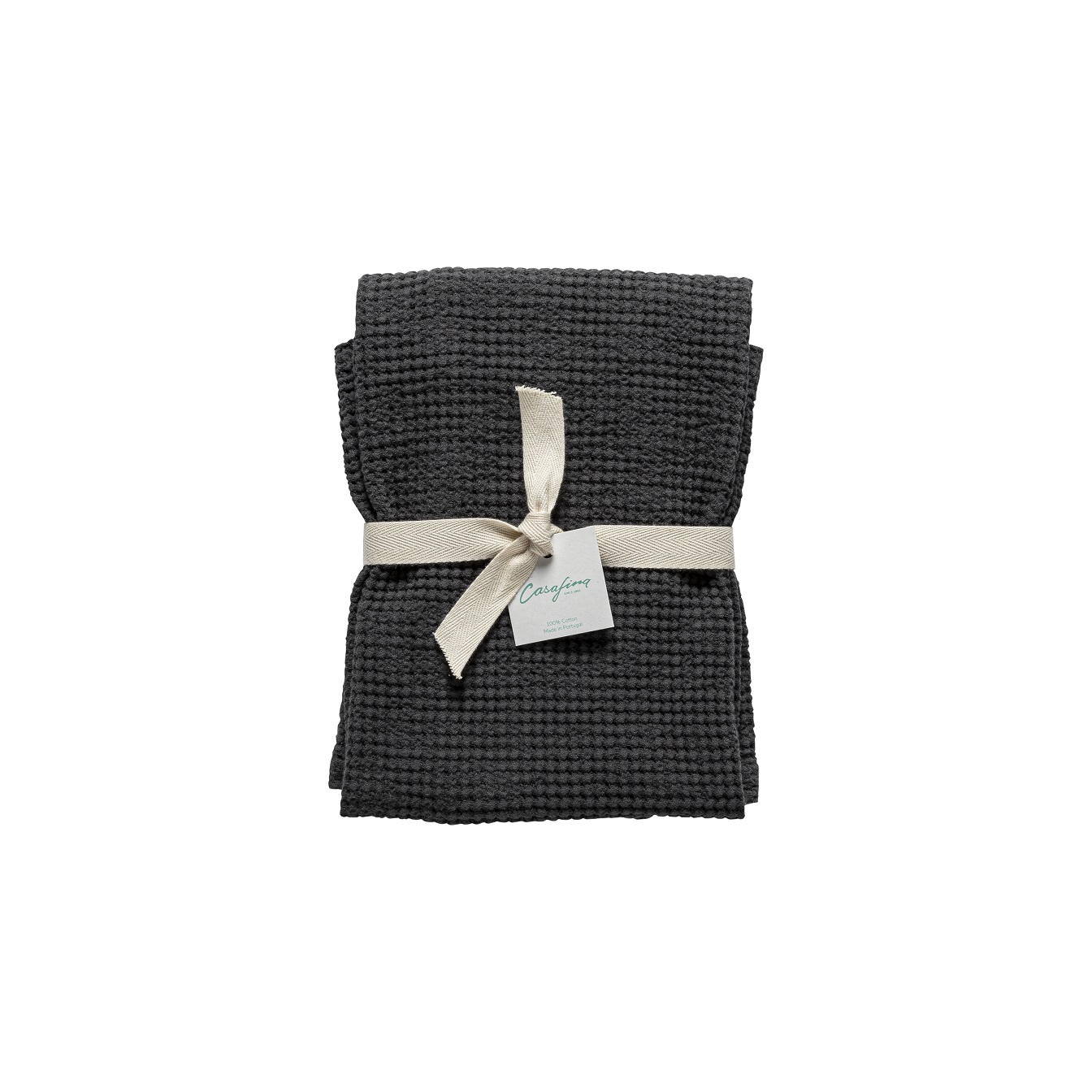 Osteria Kitchen Towel Micro Waffle Black Gift