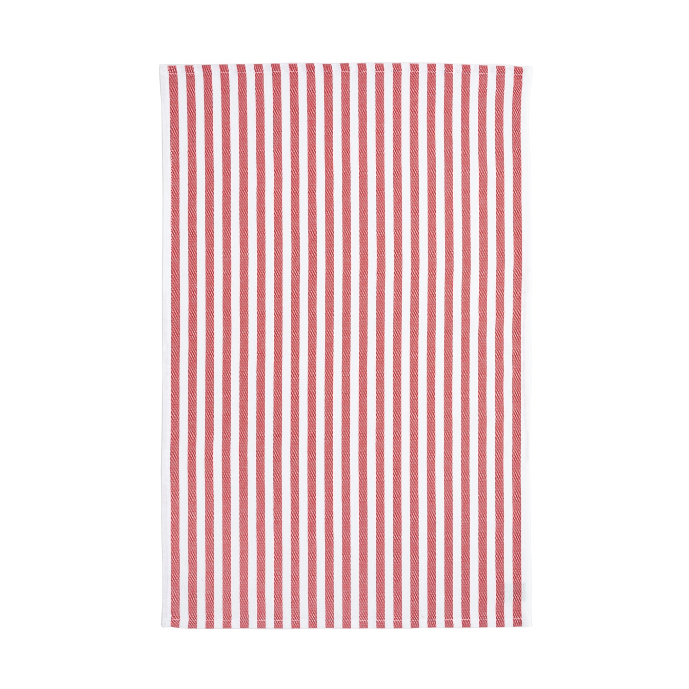 Stripes Set Of 2 Kitchen Towels Classic Red Gift
