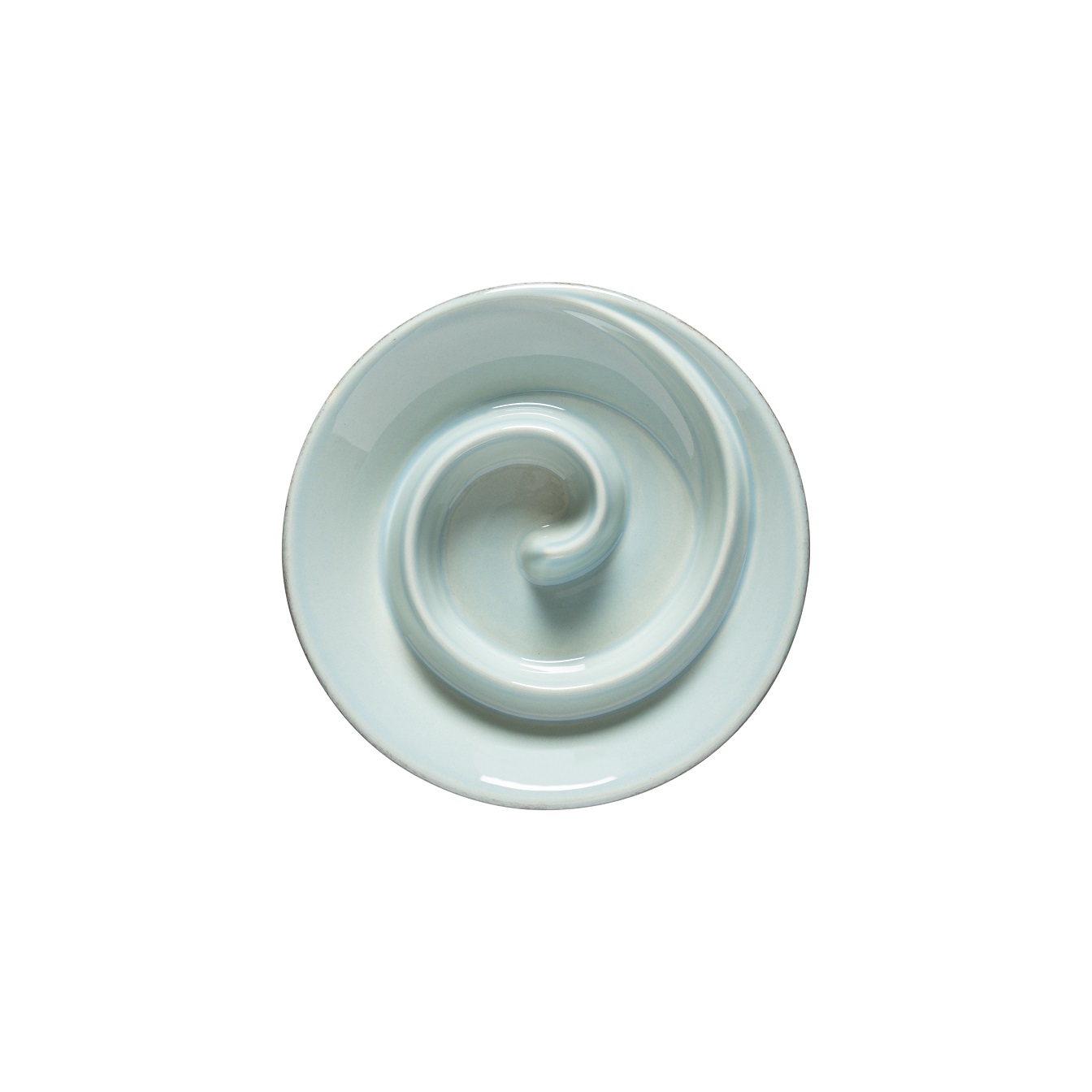 Cook & Host Turquoise Spiral Appetizer Dish 20cm Gift