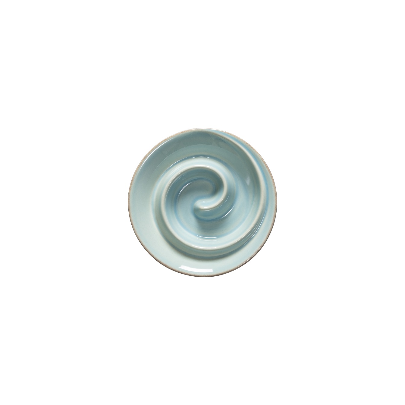 Cook & Host Turquoise Spiral Appetizer Dish 15cm Gift