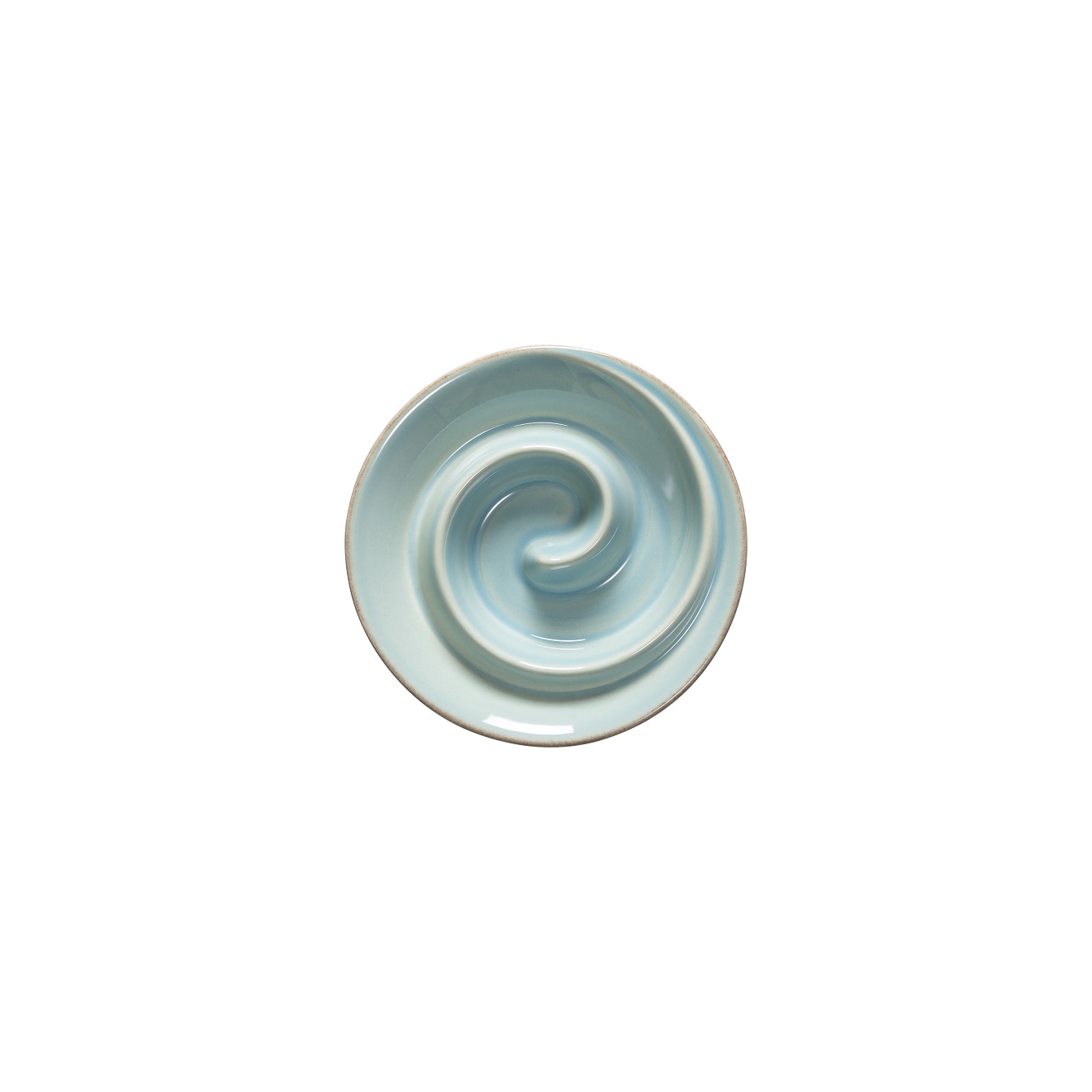 Cook & Host Turquoise Spiral Appetizer Dish 15cm Gift