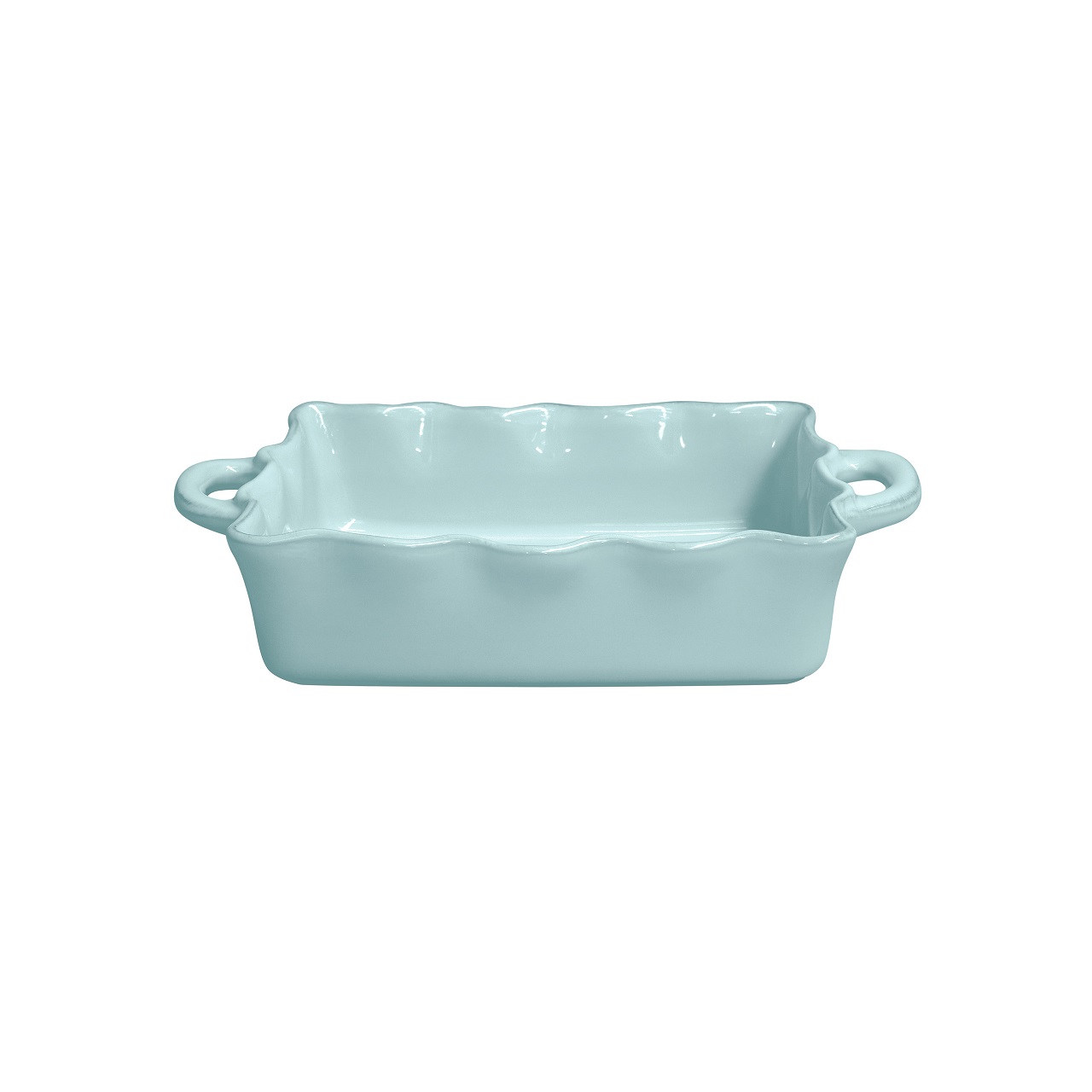 Cook & Host Turquoise Rect Baker With Handle 34cm Gift