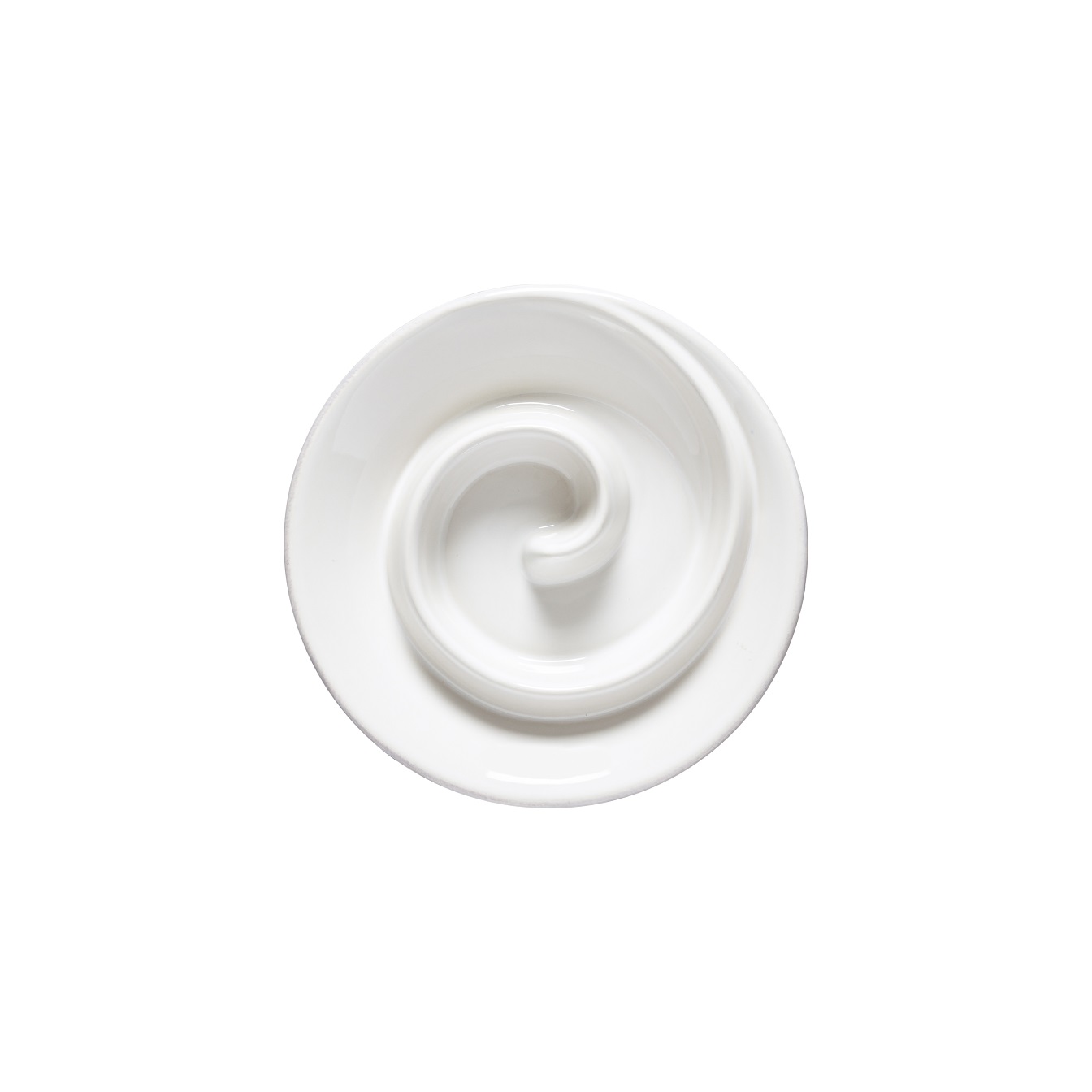 Cook & Host White Spiral Appetizer Dish 20cm Gift