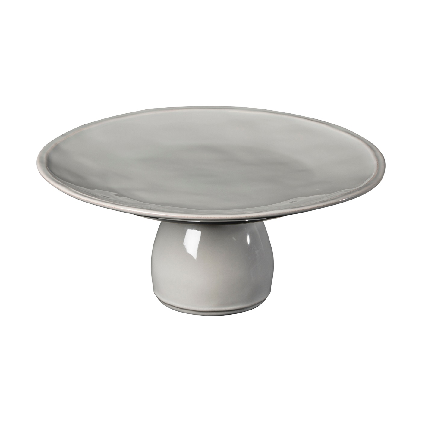 Fontana Dove Grey Footed Plate 28cm Gift