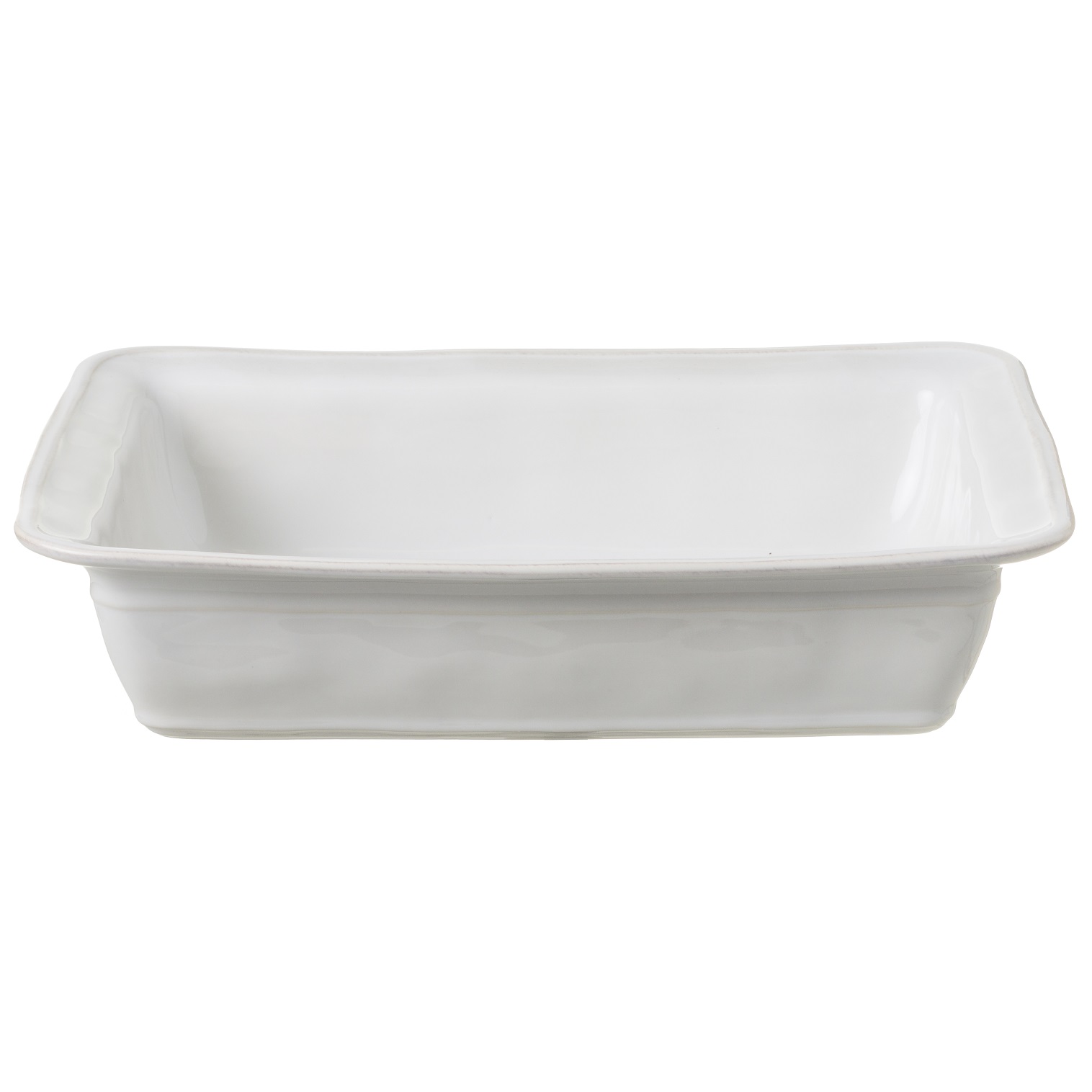 Fontana White Rectangular Baker 35cm Gift