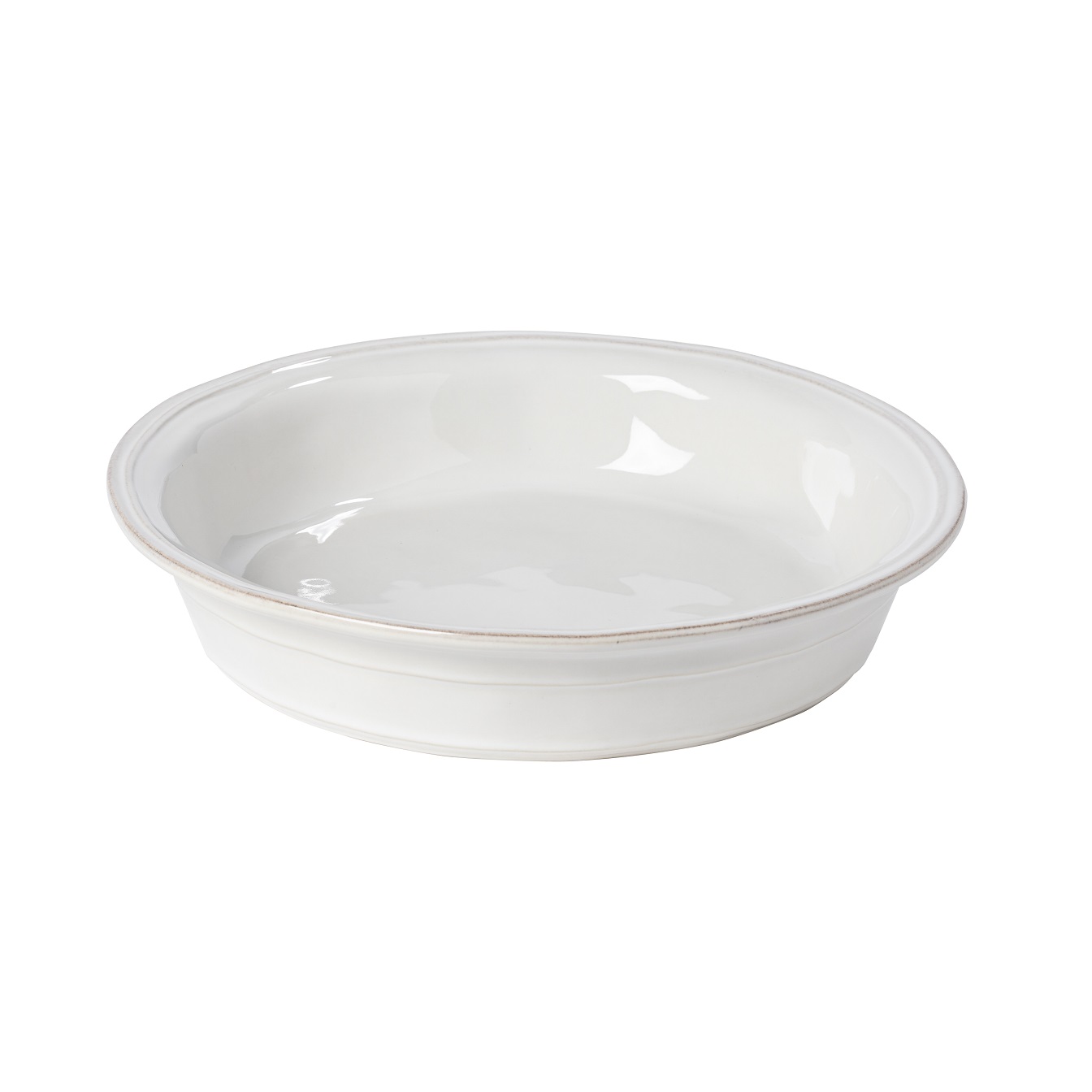 Fontana White Pie Dish 27cm Gift