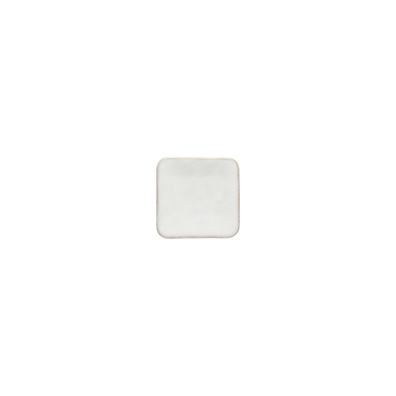 Roda Branca Mini Square Plate 9cm Gift
