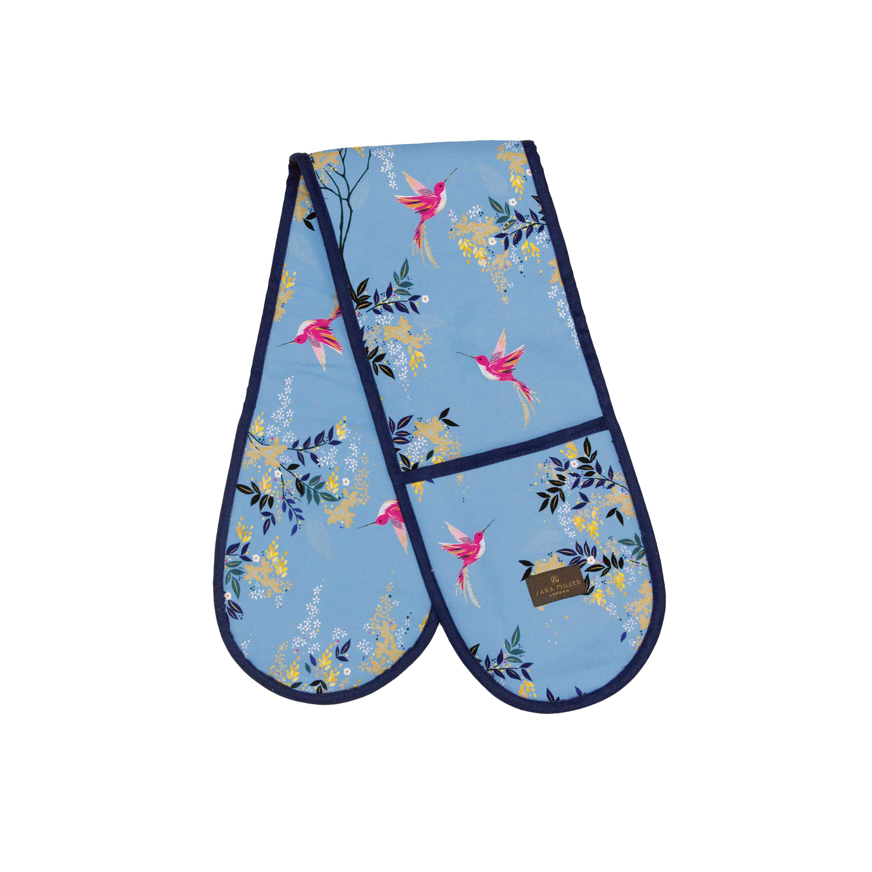 Sara Miller Double Oven Glove Hummingbird Gift