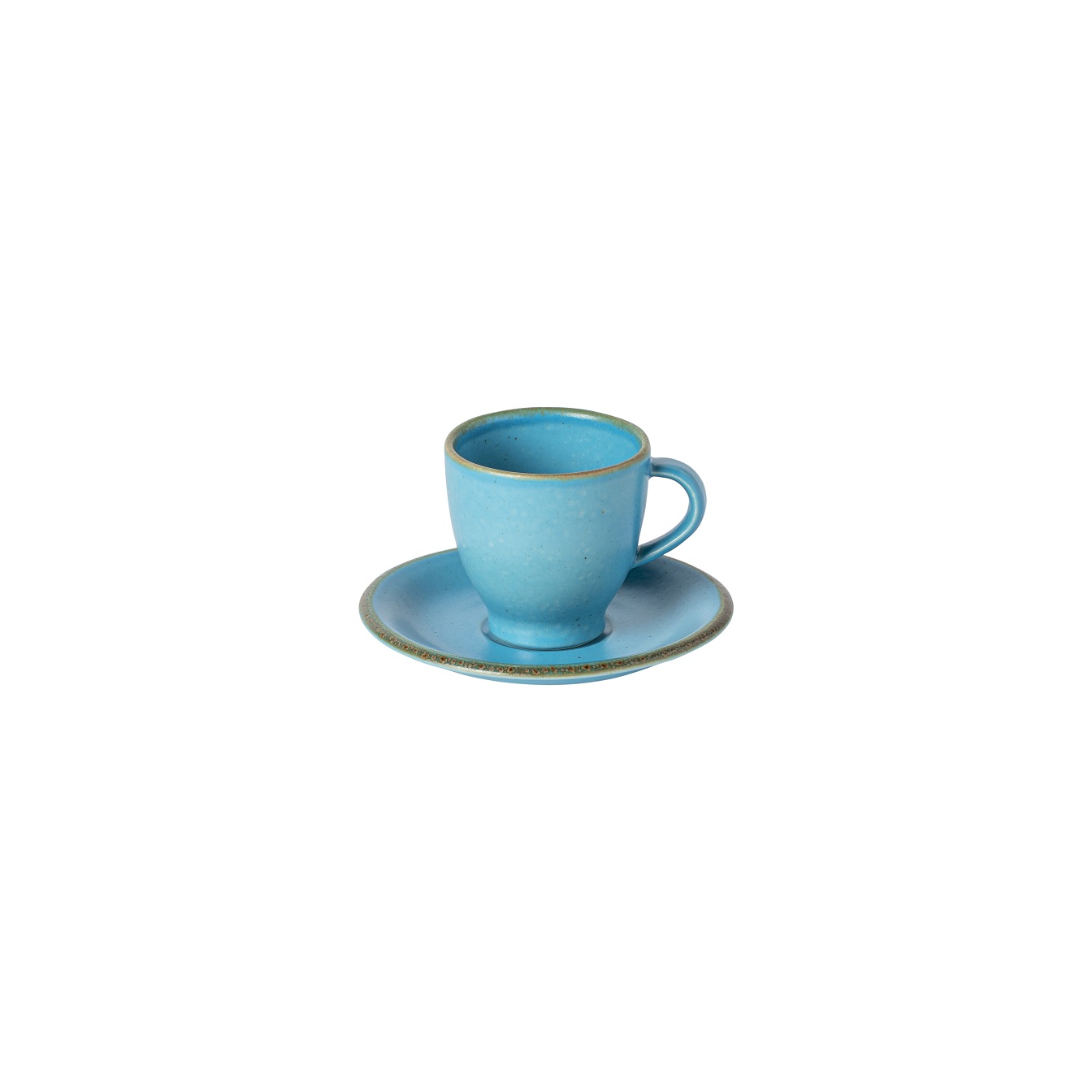 Positano Cyan Coffee Cup & Saucer 0.08l Gift