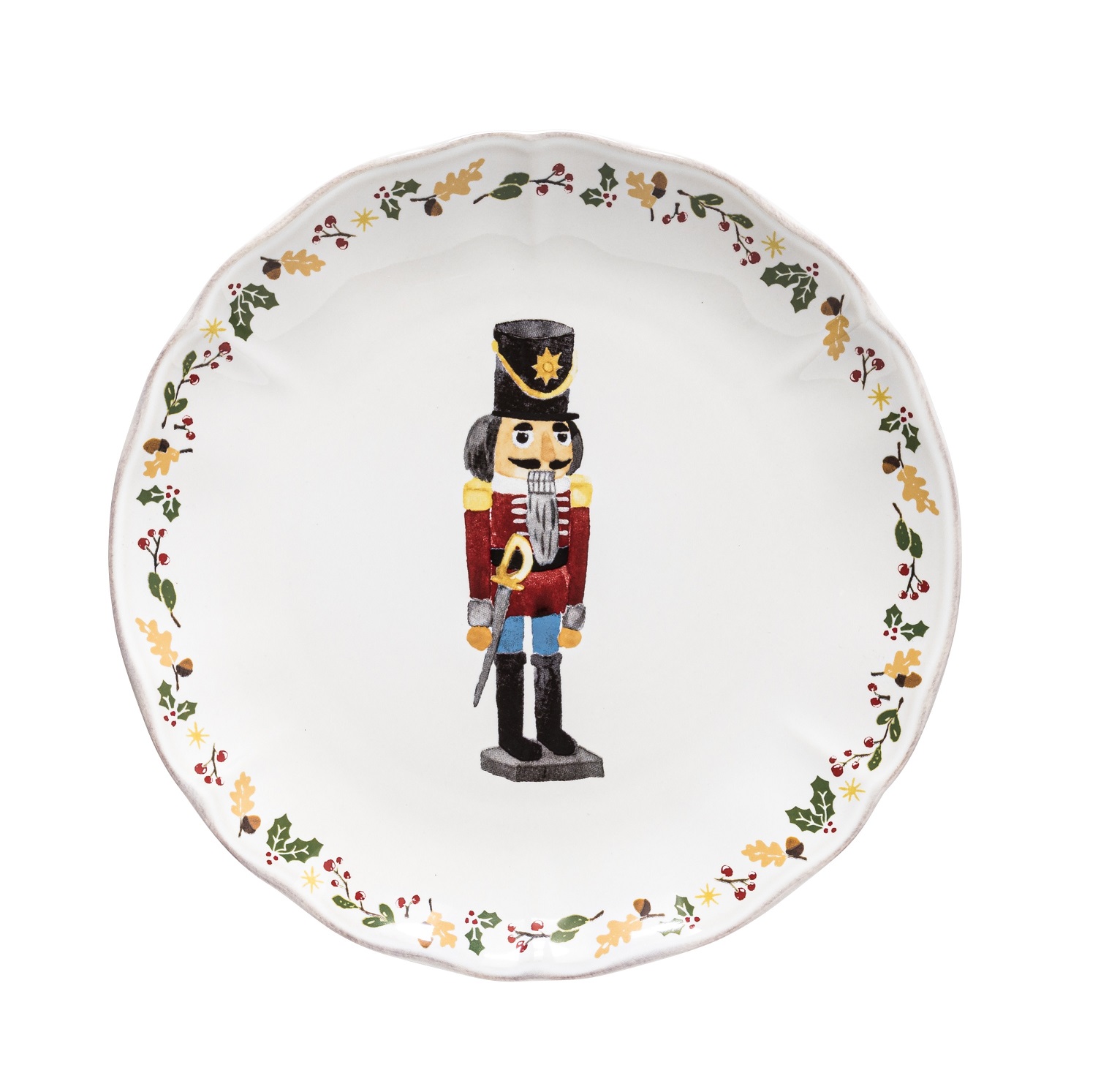 Nutcracker Salad Plate - Nutcracker 21cm Gift